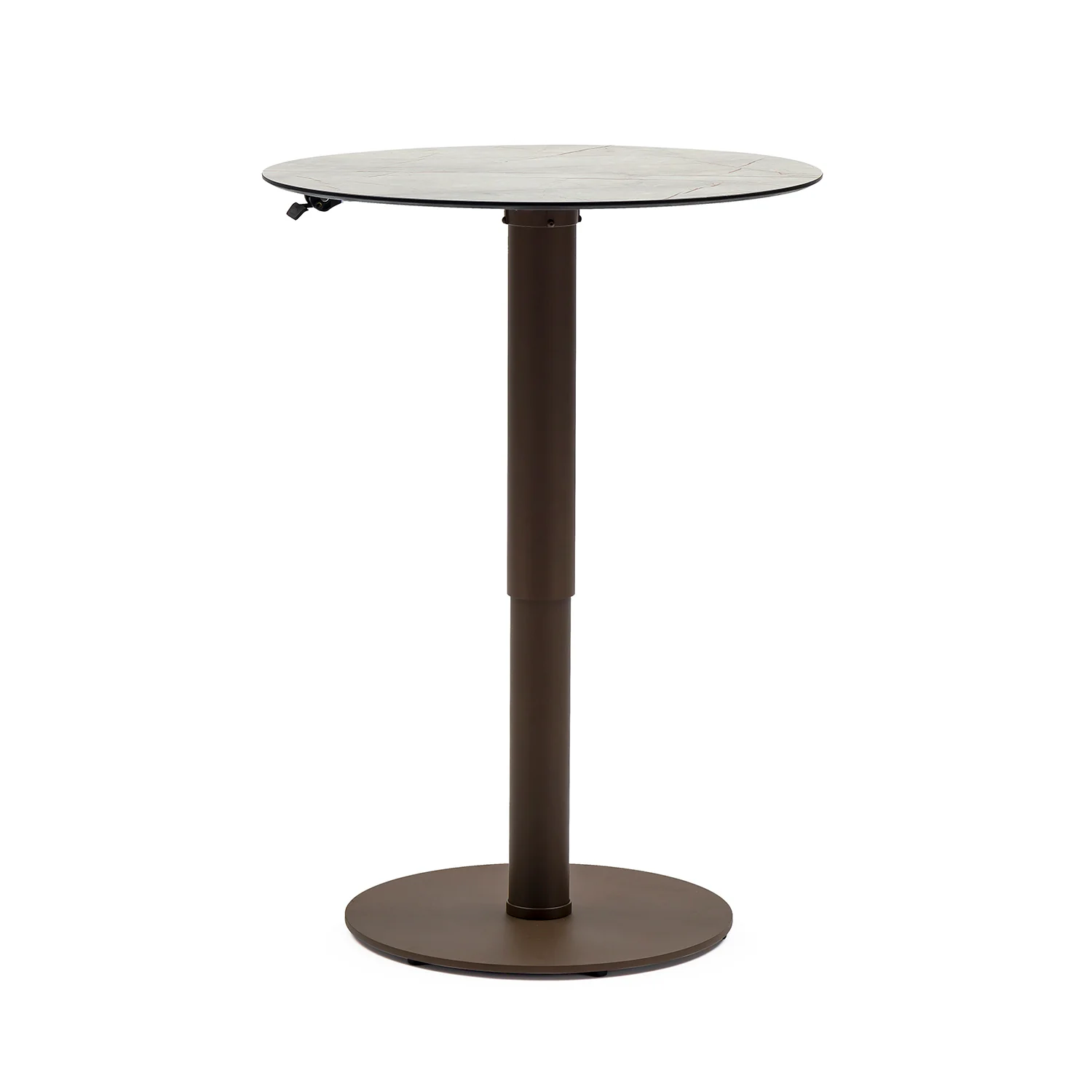 Adeline Aluminium Outdoor Round Pop up Table - Image 4