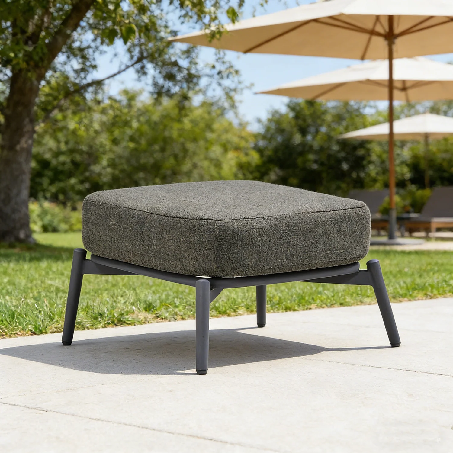 Anchorage Ottoman Aluminium Outdoor Lounge - Image 2