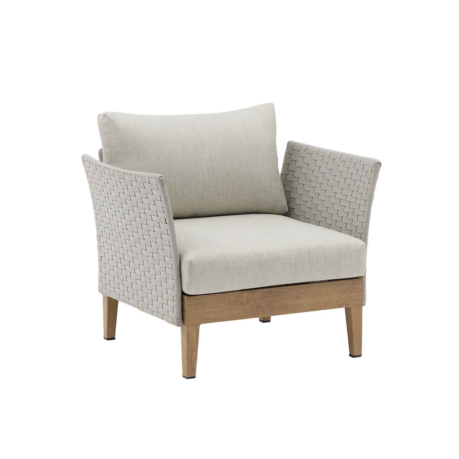Belfast 5 Seater Rope Outdoor Lounge with Coffee Table - Image 4