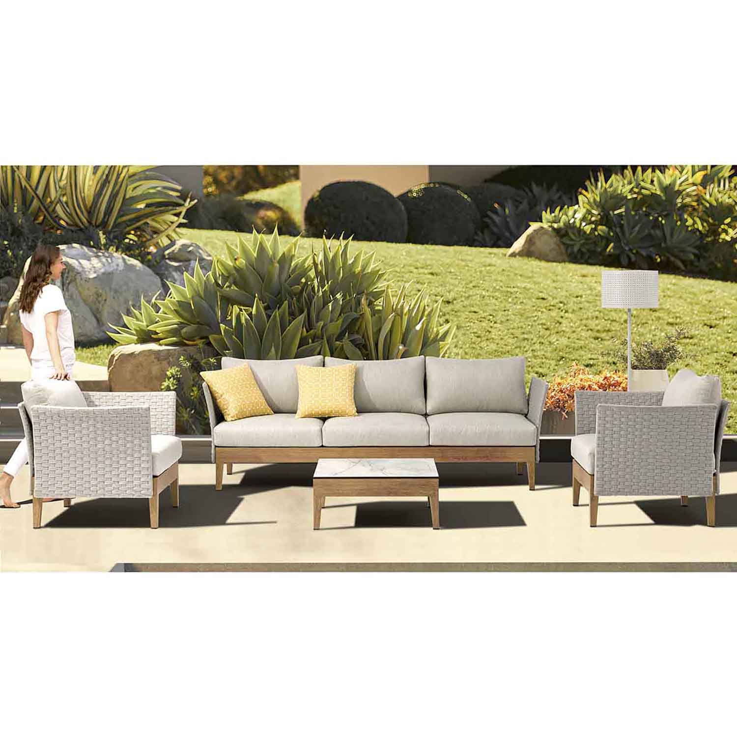Belfast Outdoor Rope Armchair
