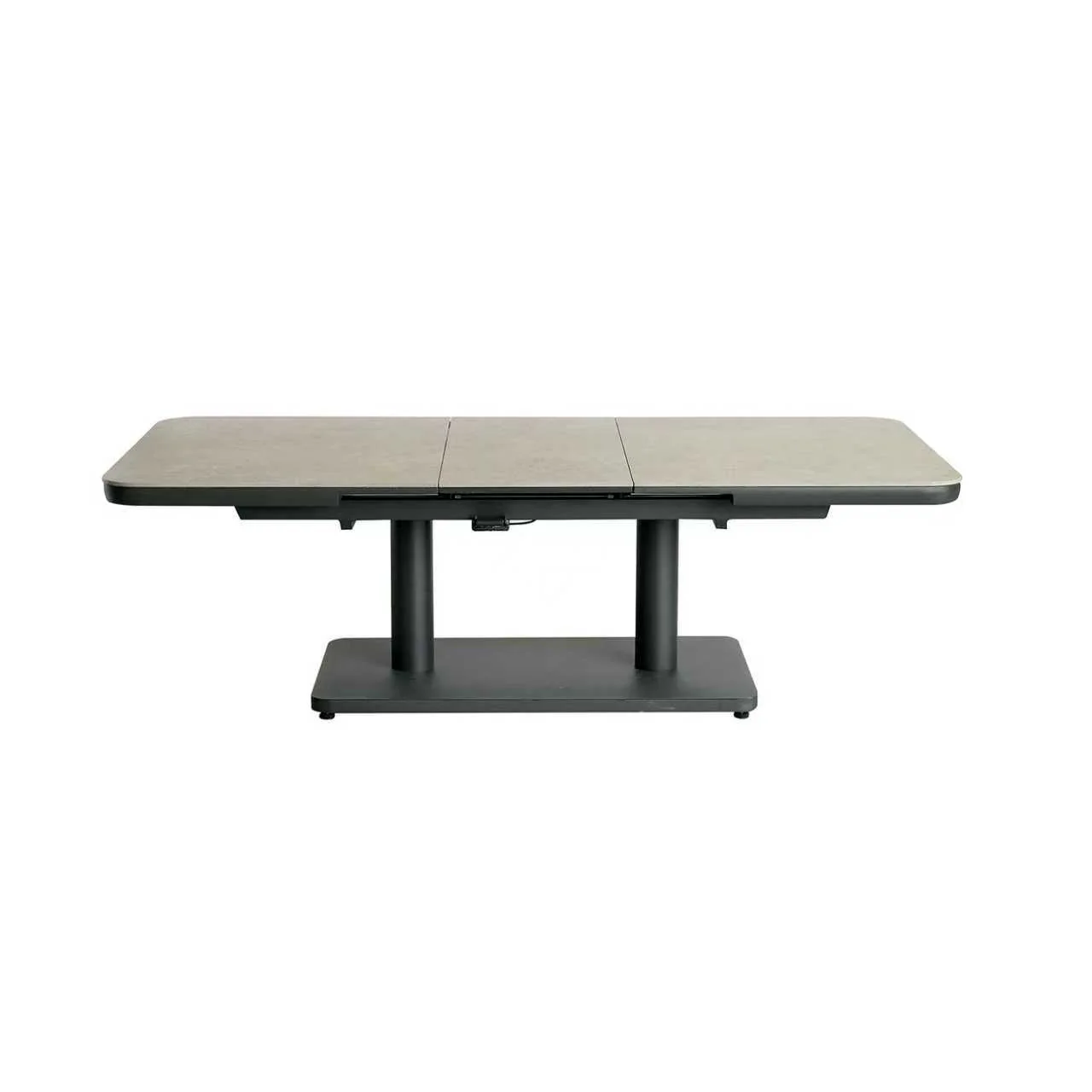 Bendigo Aluminium Outdoor Pop Up Extension Coffee Table 140/180 cm - Image 2
