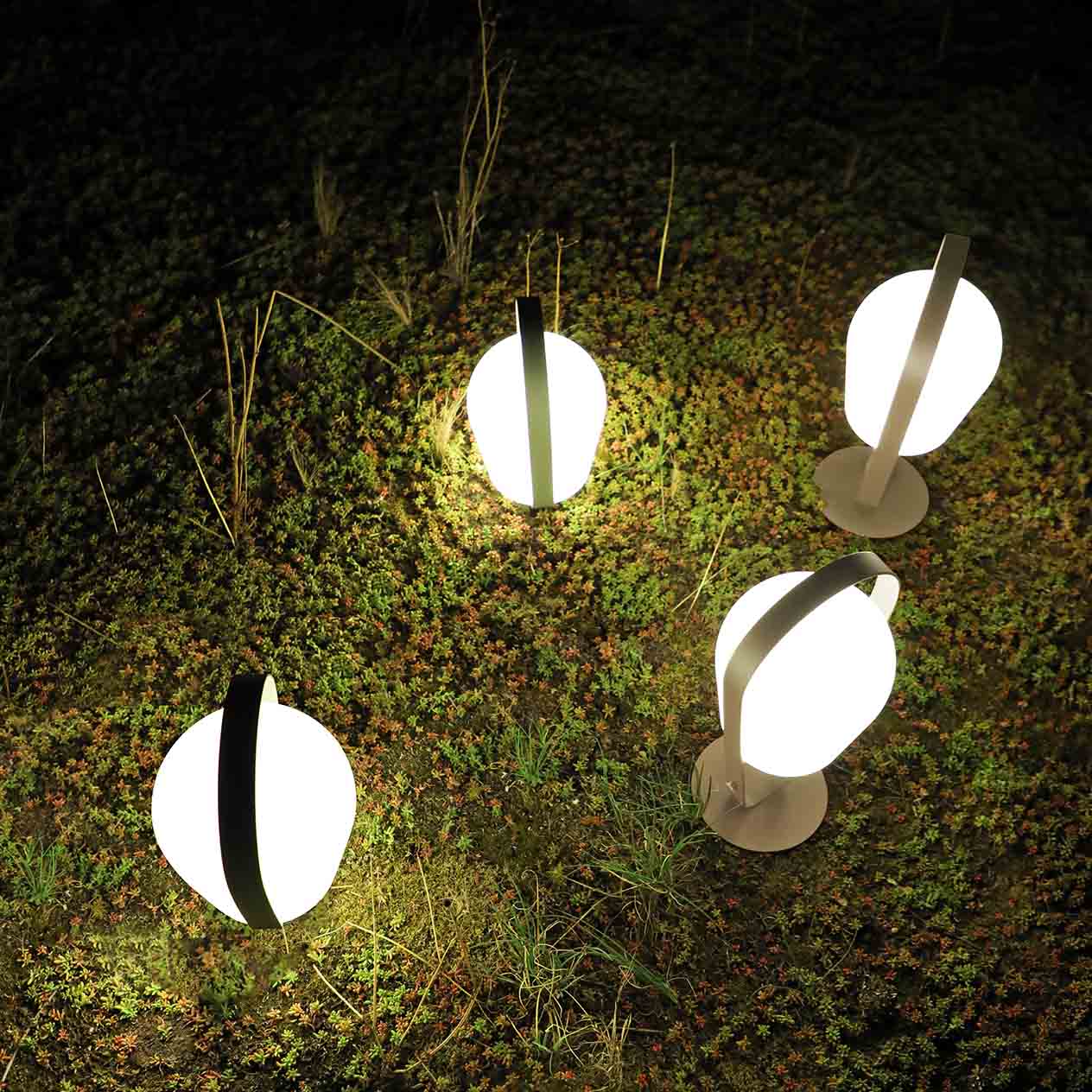 Bobby Outdoor Aluminium Lamp Low - Image 4