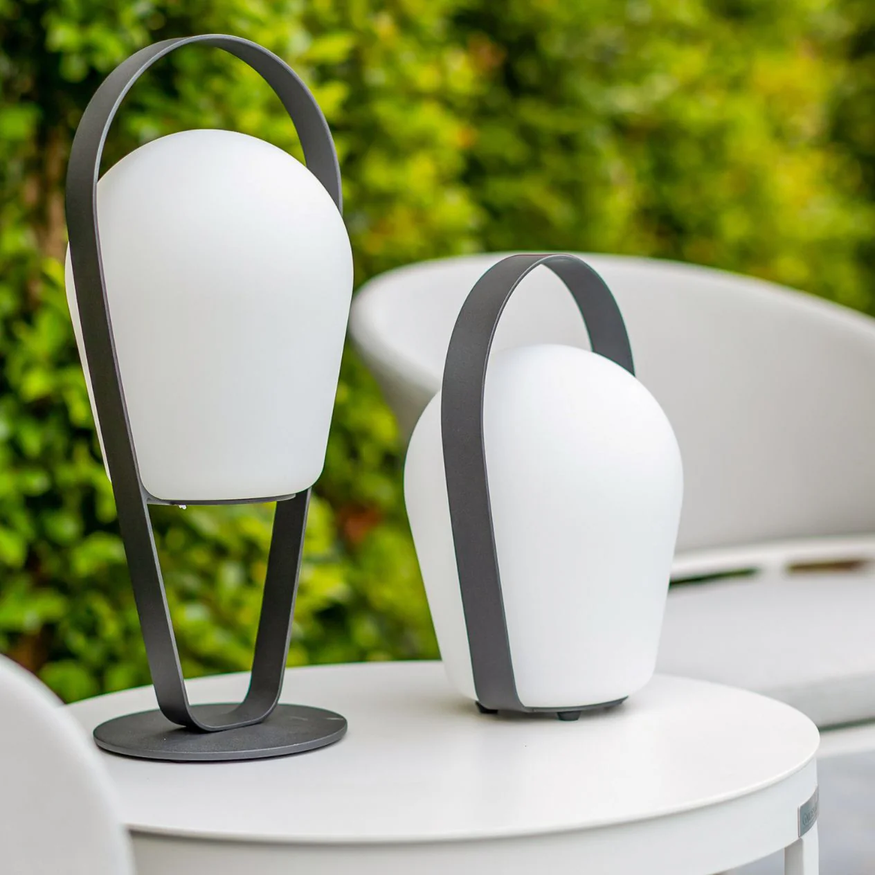 Bobby Outdoor Aluminium Lamp Low - Image 7