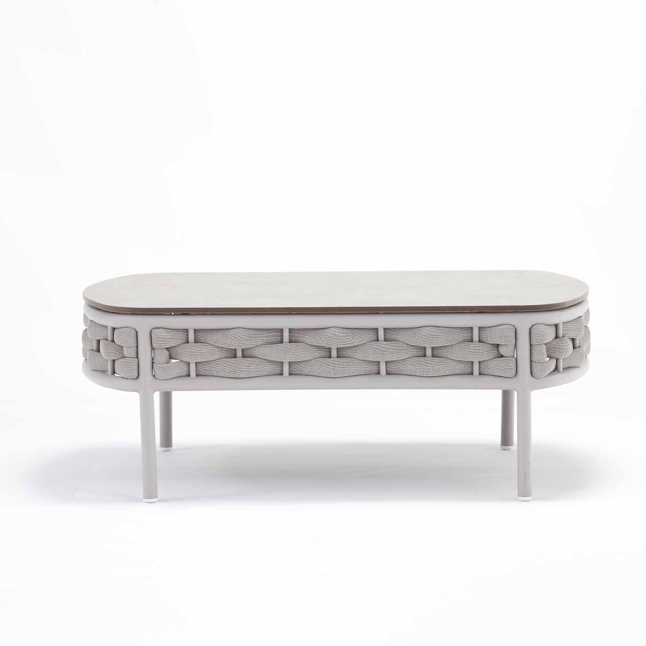 Boston Outdoor Rope Coffee Table 107 cm - Image 3