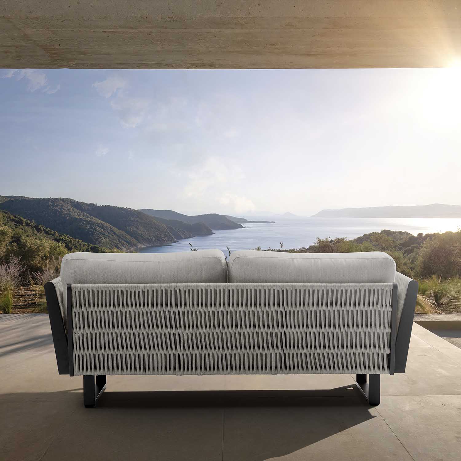 Breeze Rope Outdoor 2 Seater Lounge - Image 3