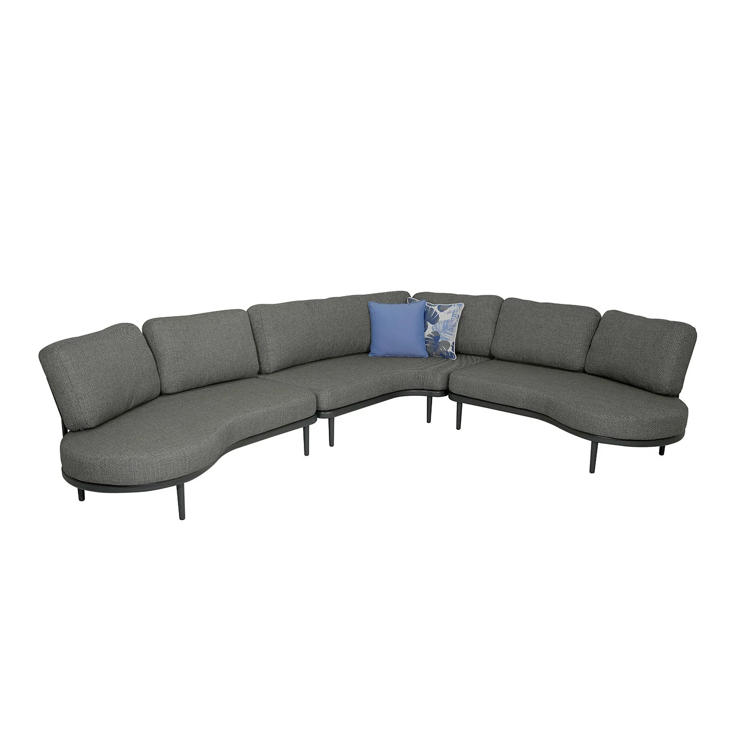 [Clearance] Aberdeen 5 Seater Aluminium Outdoor Lounge at Brisbane (BNE) QLD Warehouse Only - Image 4