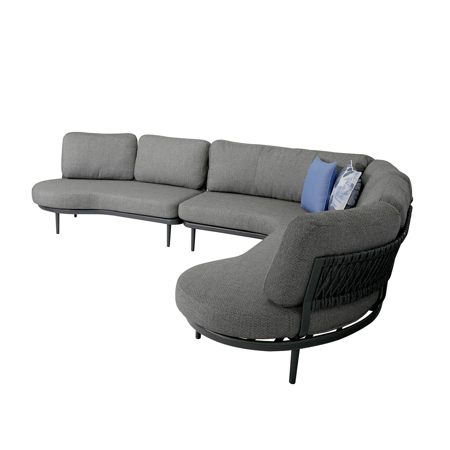[Clearance] Aberdeen 5 Seater Aluminium Outdoor Lounge at Brisbane (BNE) QLD Warehouse Only - Image 5