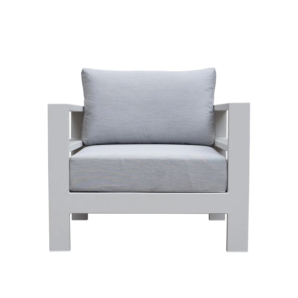 [Clearance] Albury Outdoor Aluminium Armchair at Moorabbin (MOR) VIC Store Only - Image 3