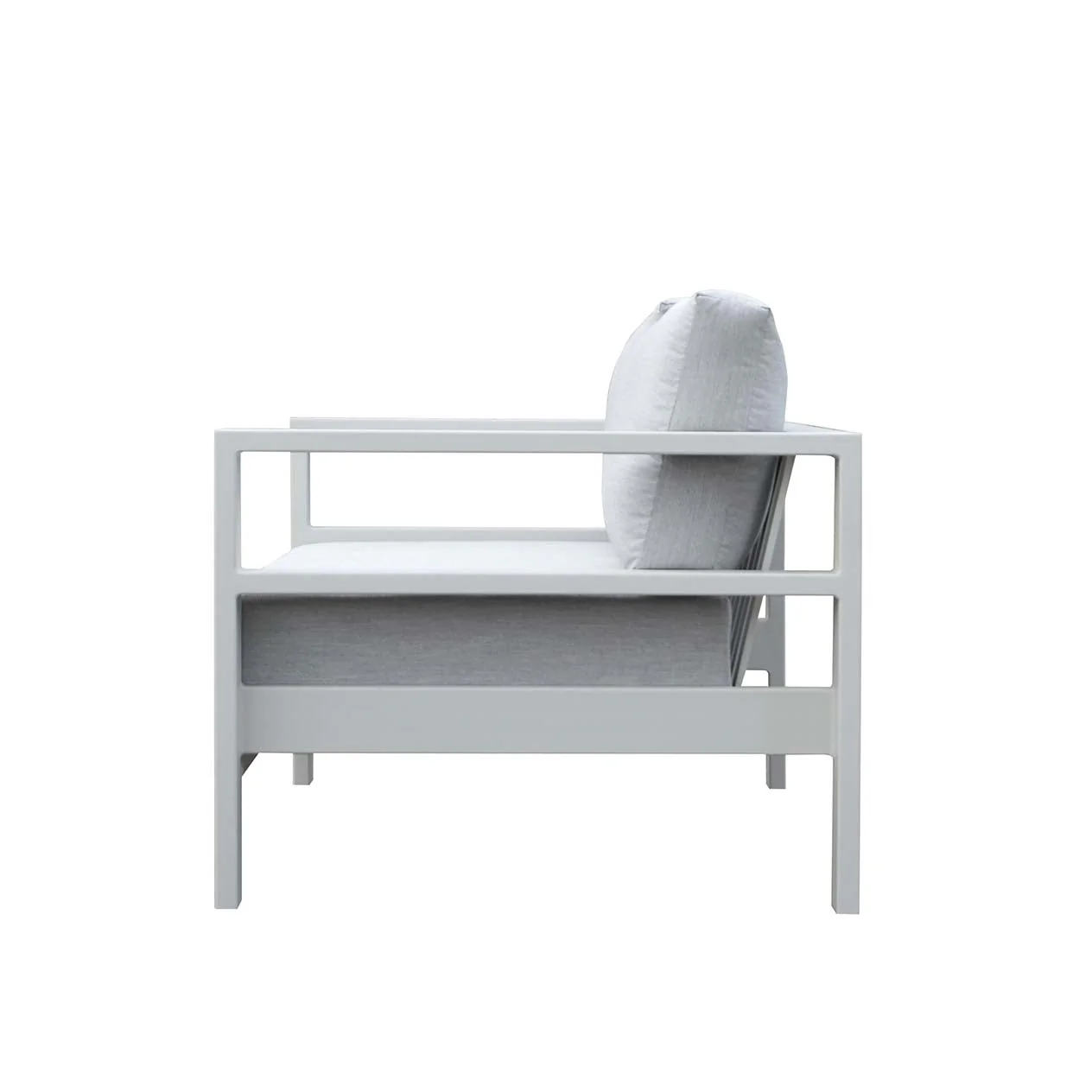 [Clearance] Albury Outdoor Aluminium Armchair at Moorabbin (MOR) VIC Store Only - Image 4
