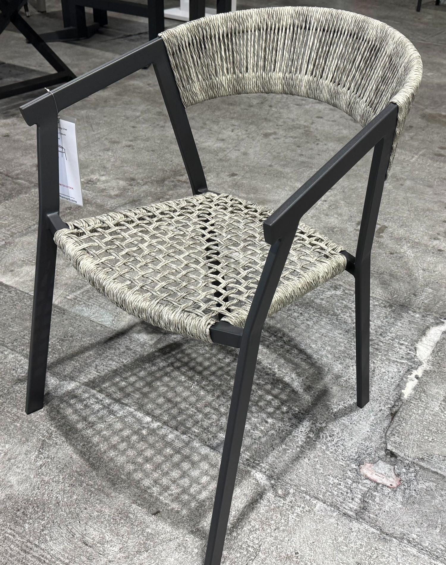 [Clearance] Auto Wicker Outdoor Wicker Dining Chair at Moorabbin (MOR) VIC Store Only - Image 2