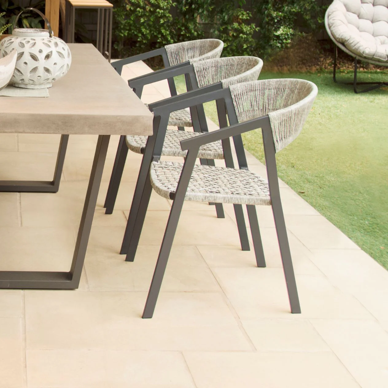 [Clearance] Auto Wicker Outdoor Wicker Dining Chair at Moorabbin (MOR) VIC Store Only - Image 3