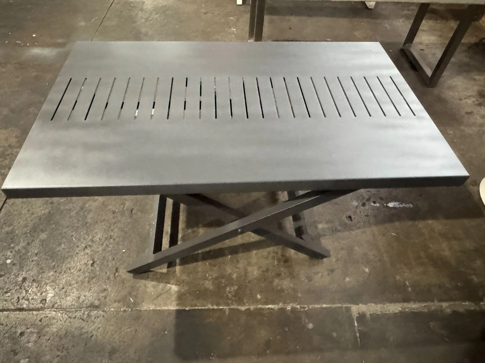 [Clearance] Bradford Outdoor Aluminium Pop Up Coffee Table 140 cm at Moorabbin (MOR) VIC Store Only - Image 3