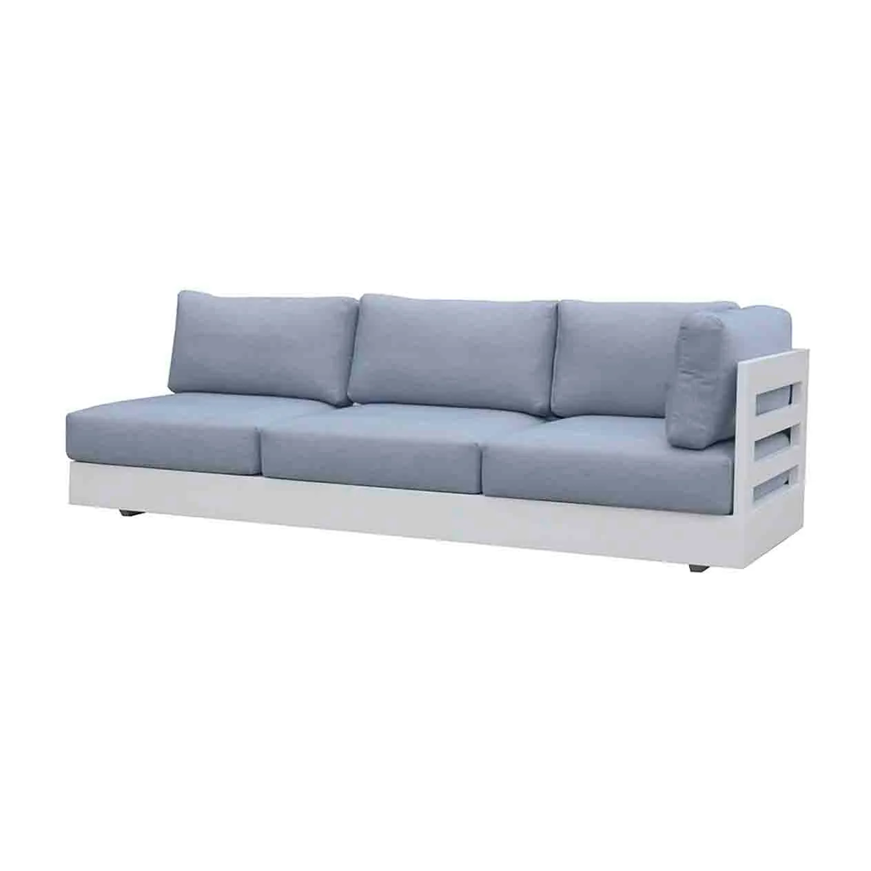 [Clearance] Como 3 Seater Outdoor Aluminium Lounge With Left Arm at Alexandria (ALX) NSW Store Only