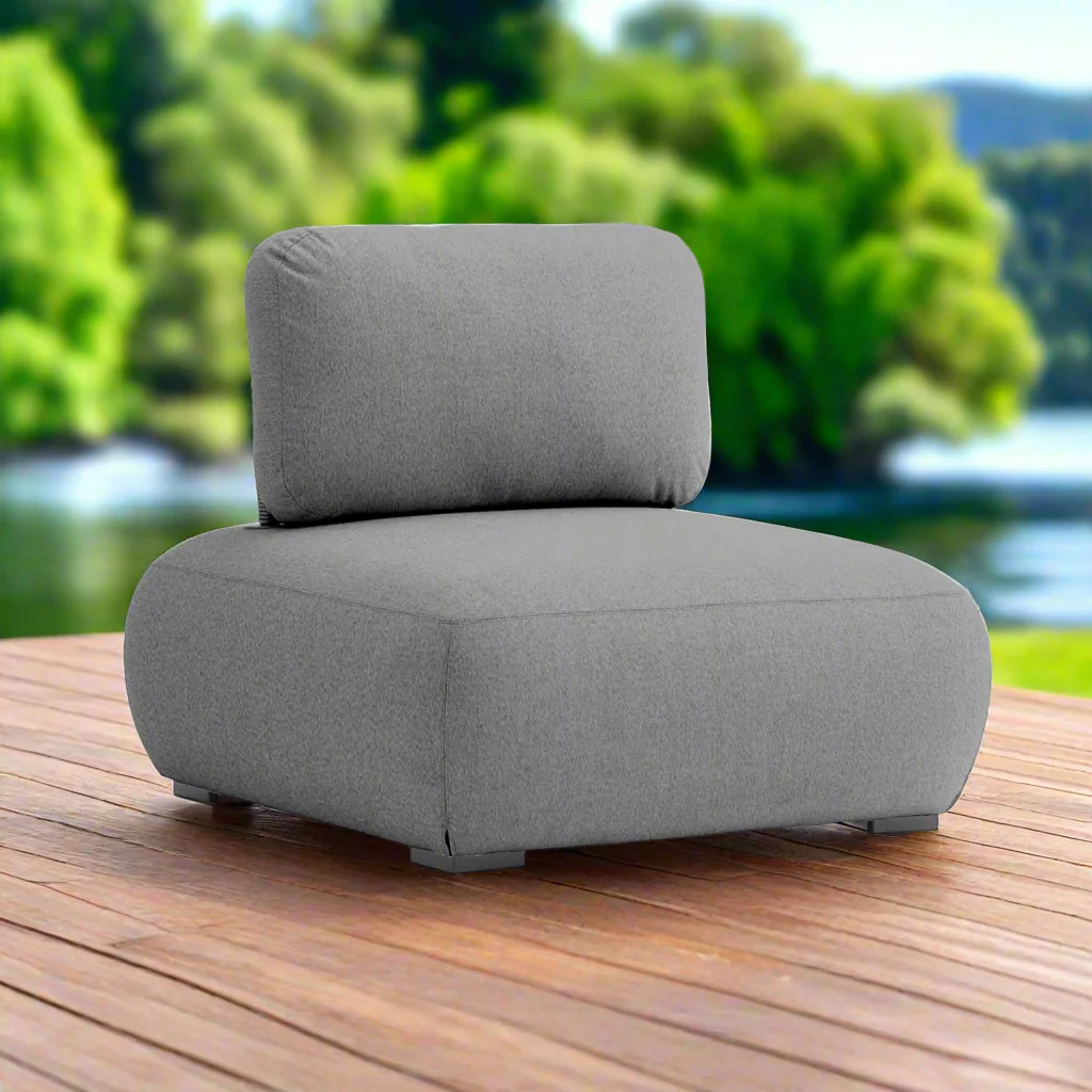[Clearance] Iowa Outdoor Upholstered Armless Chair at Maroochydore (MCY) QLD Store Only - Image 2