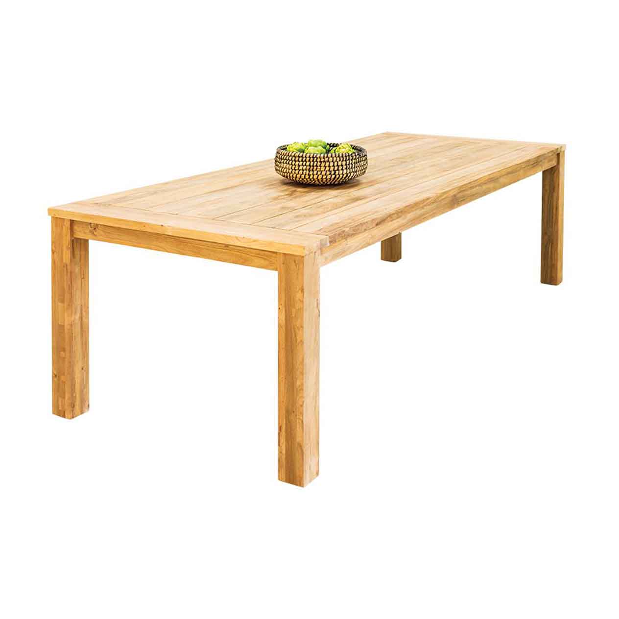 [Clearance] Polly Outdoor Recycled Teak Dining Table 250cm at Brisbane (BNE) QLD Warehouse Only