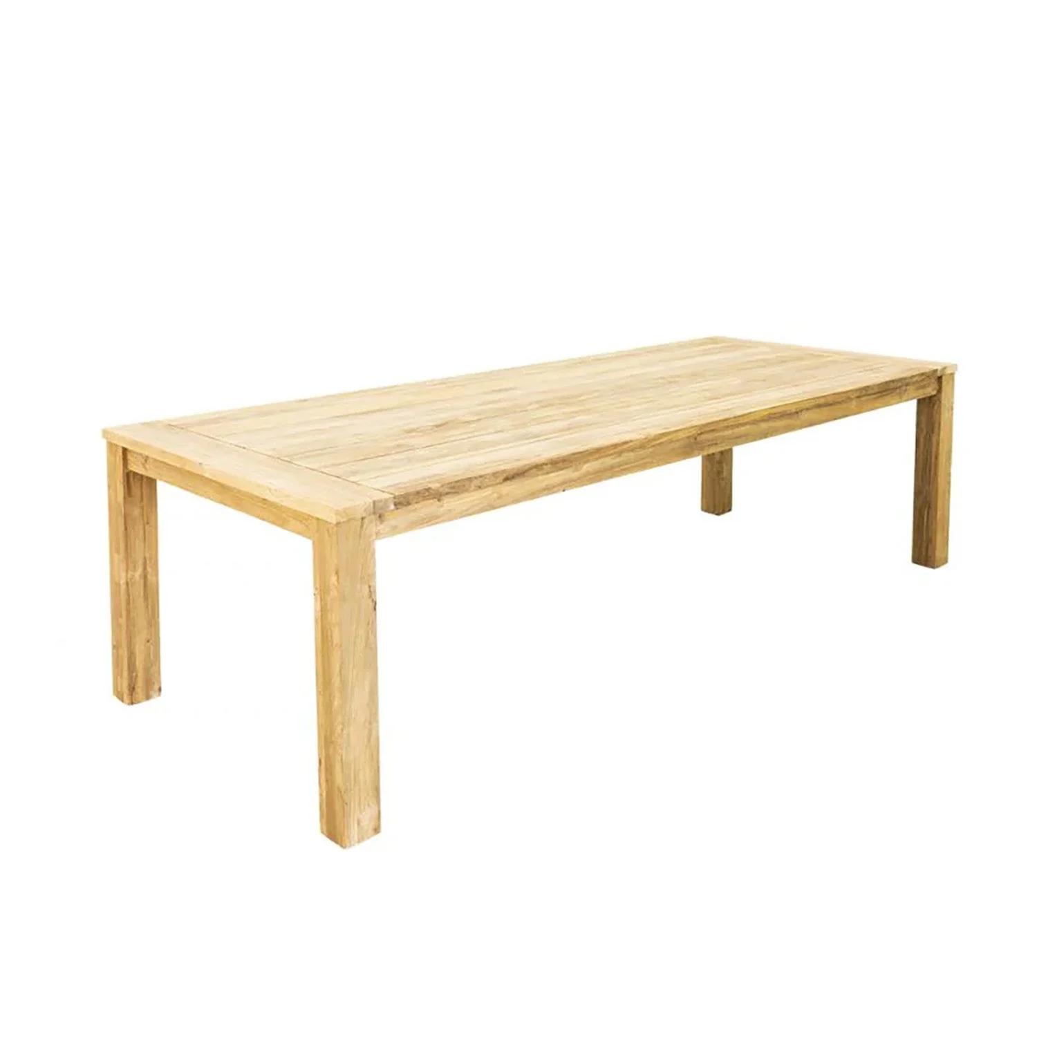 [Clearance] Polly Outdoor Recycled Teak Dining Table 250cm at Brisbane (BNE) QLD Warehouse Only - Image 4