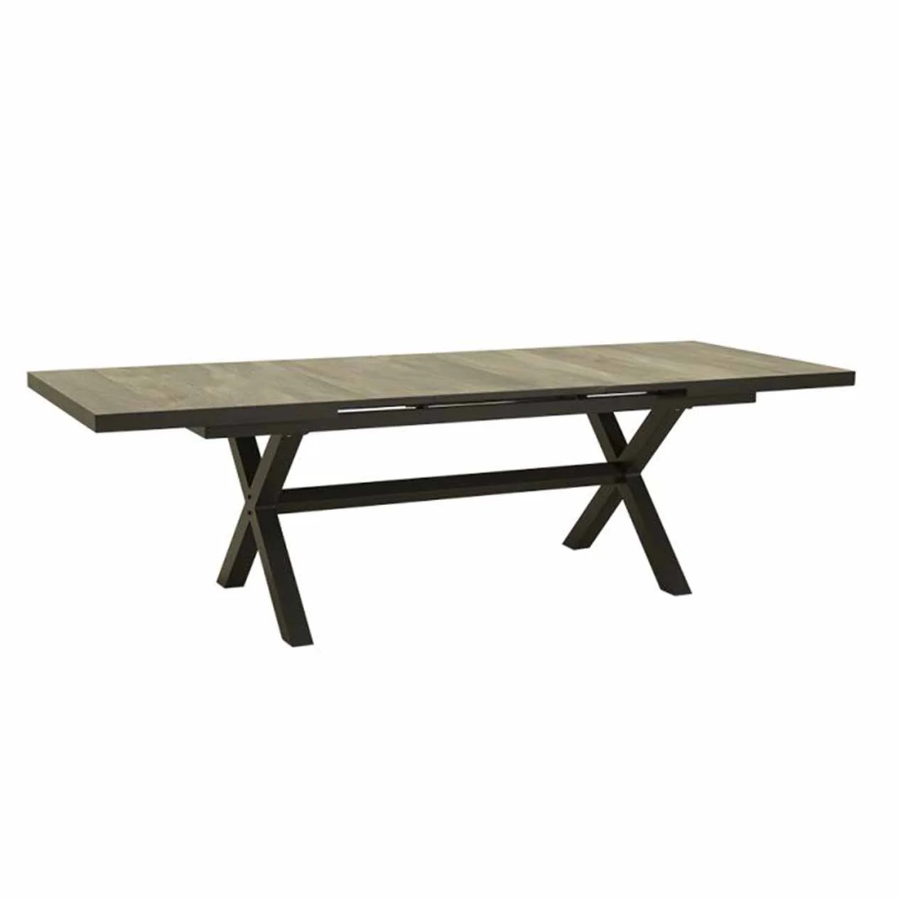 [Clearance] Clifton Ceramic Extension Dining Table 201/261 cm at Brisbane (BNE) QLD Warehouse Only - Image 6