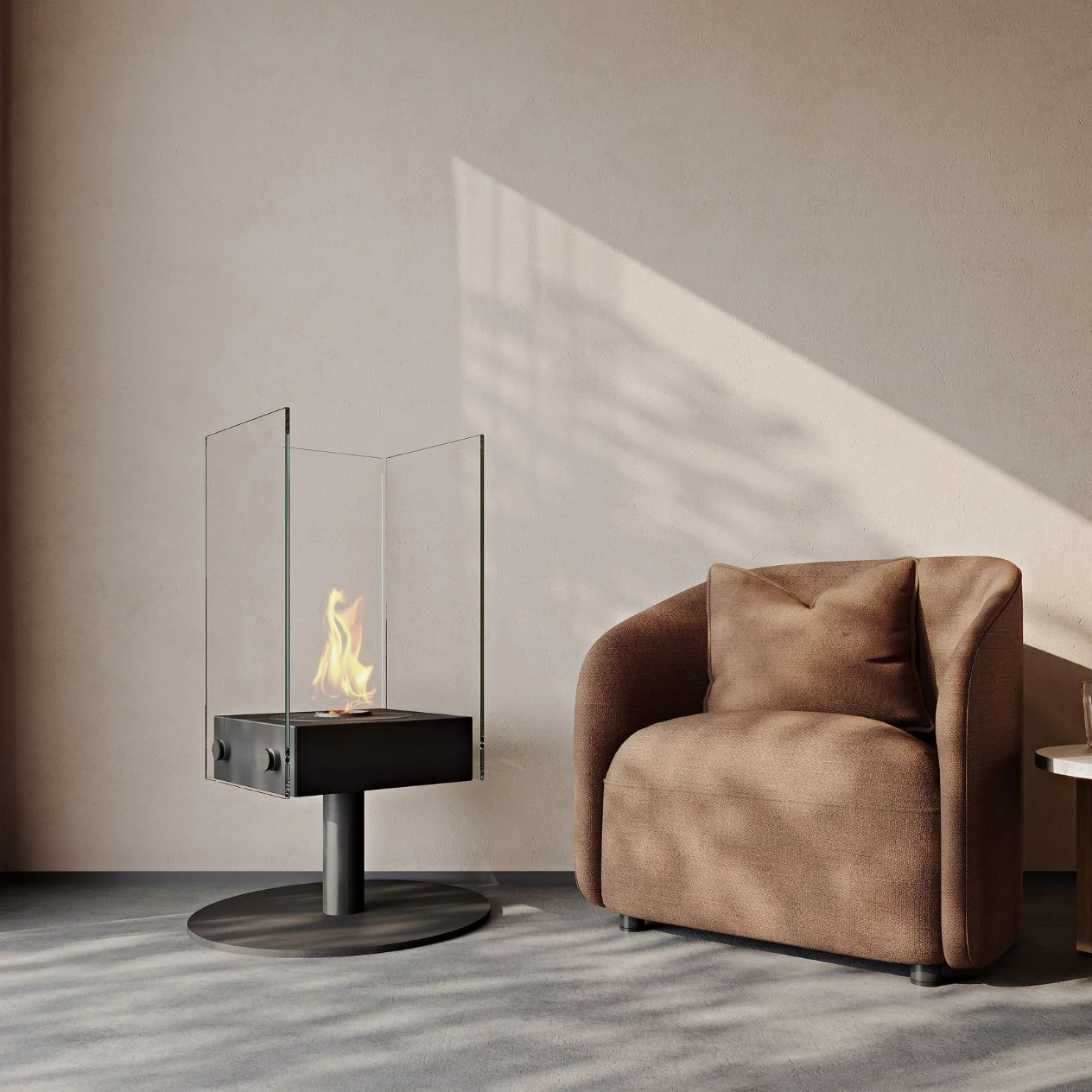 [Clearance] Last One Ecosmart Orbit Outdoor Firepit at Nunawading (NWD) VIC Store Only - Image 3