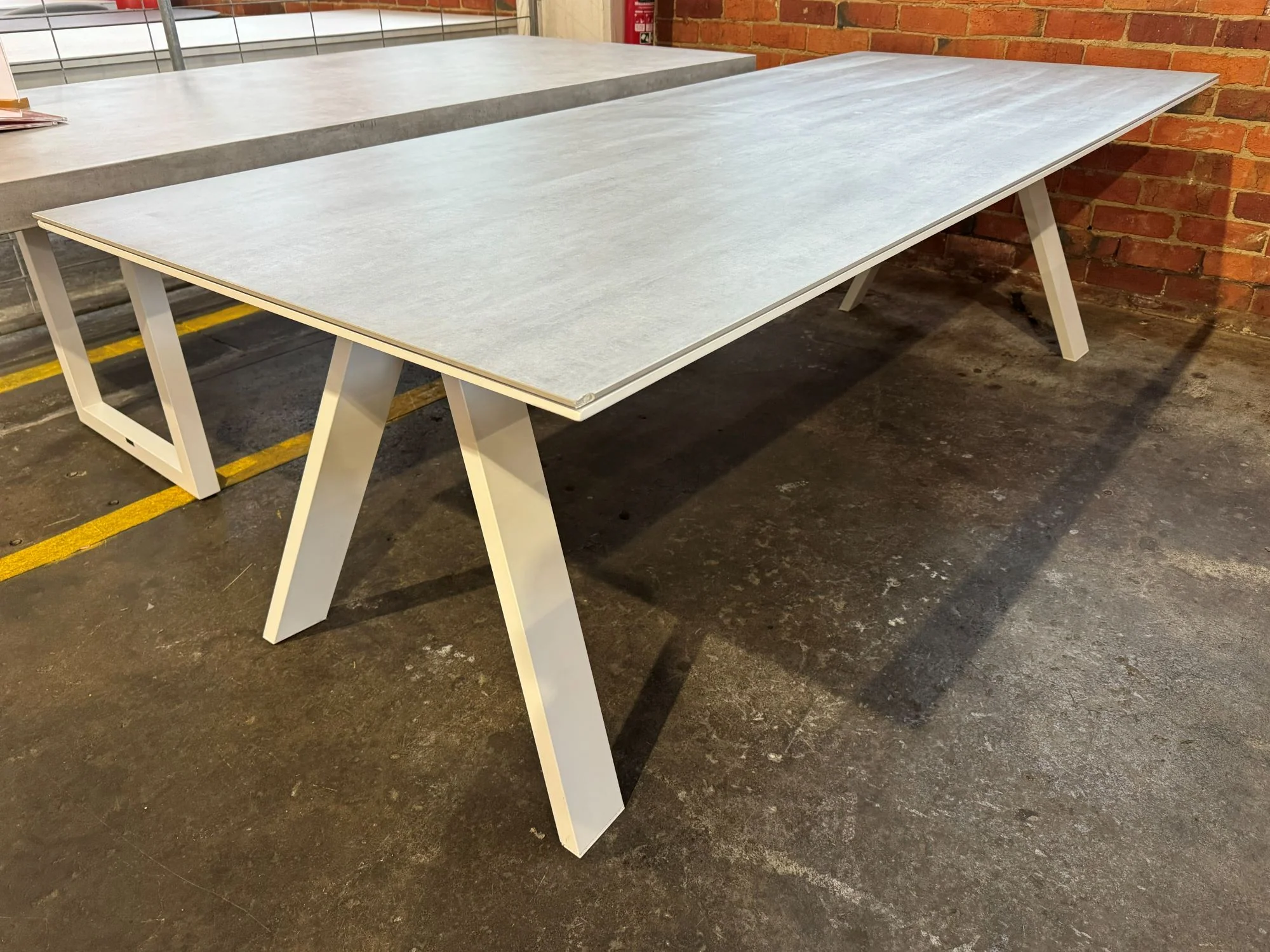 [Clearance] Last One Neverland Outdoor Ceramic Dining Table 240 cm at Moorabbin (MOR) VIC Store Only