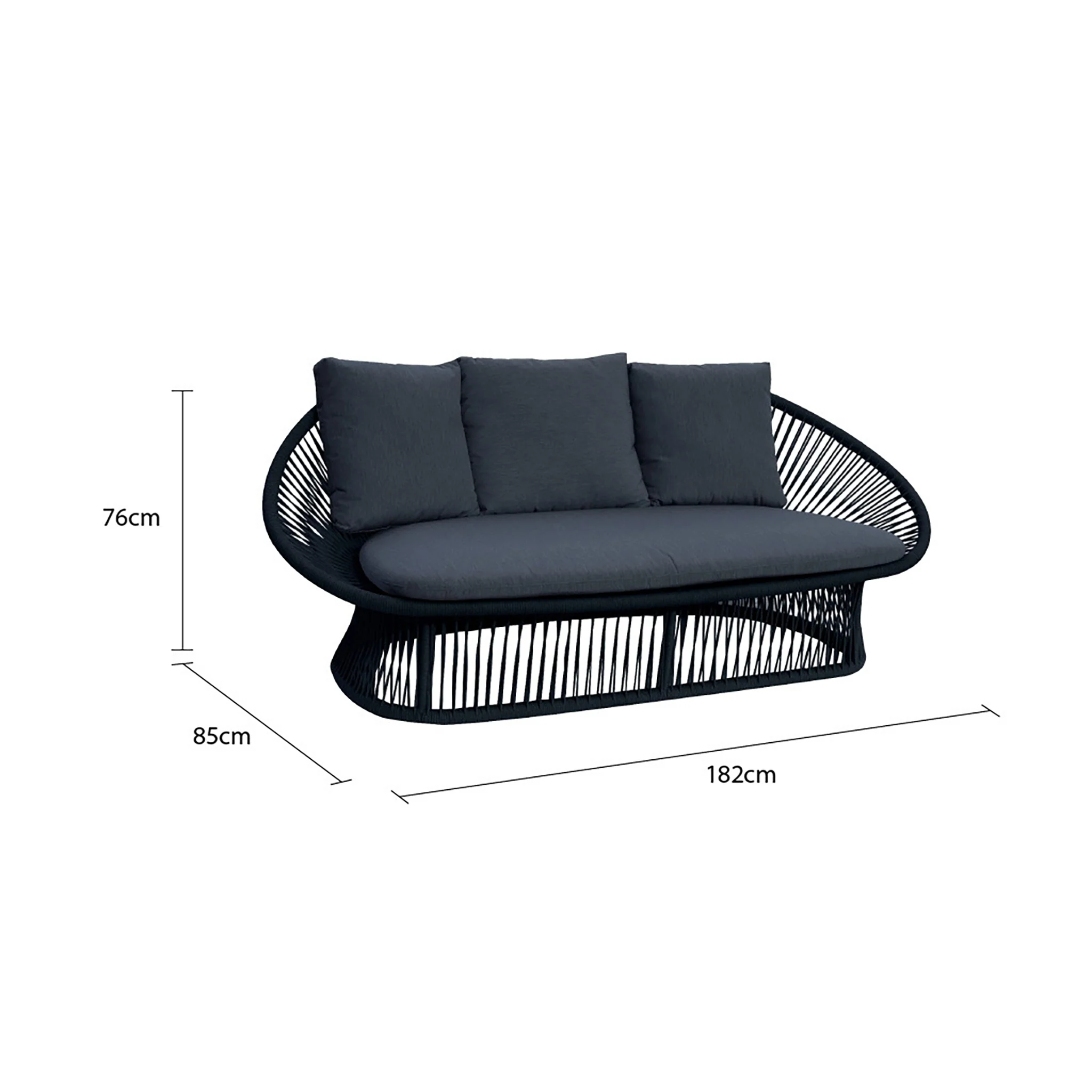 [Clearance] Spade 2 Seater Outdoor Wicker Lounge at Moorabbin (MOR) VIC Store Only - Image 6