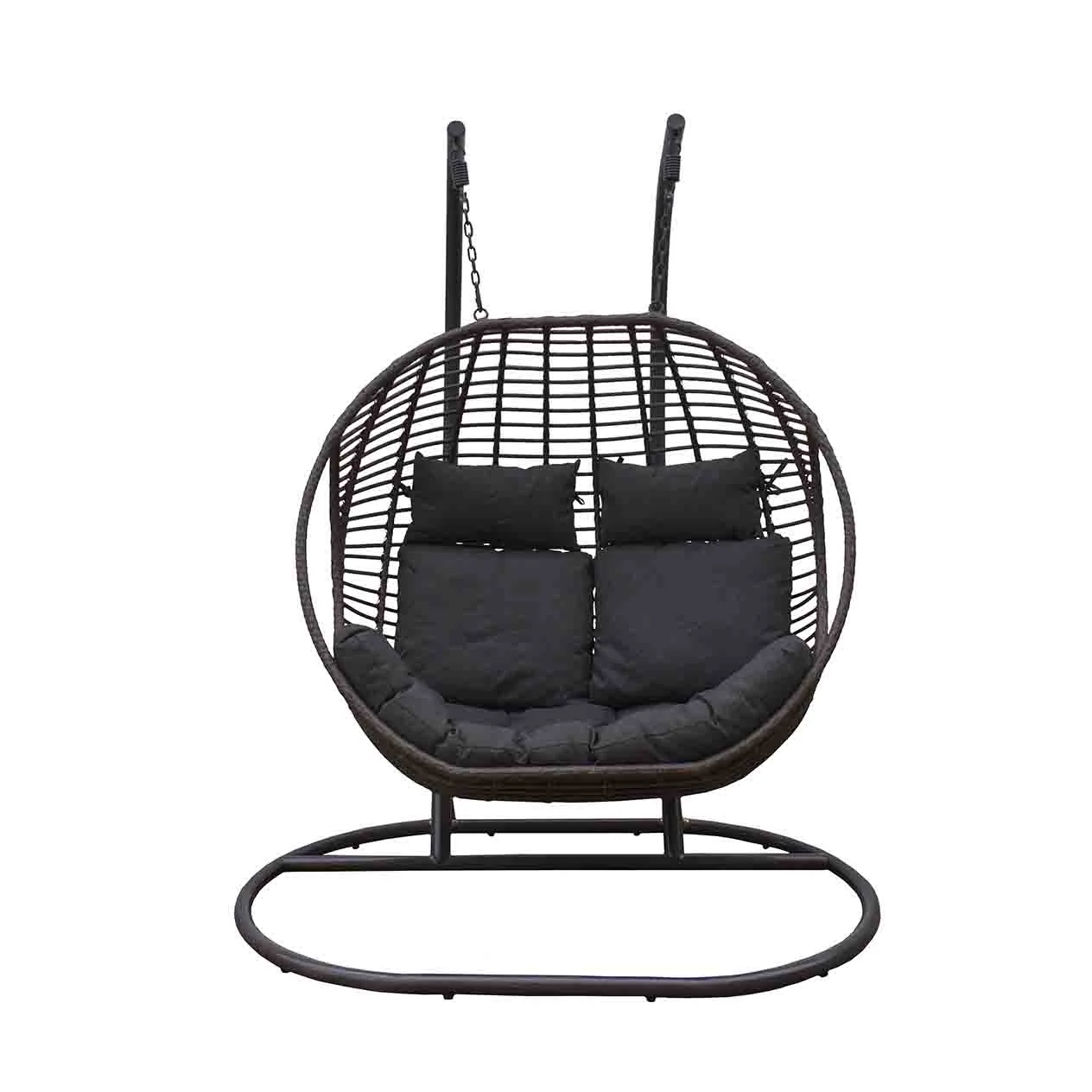 [Clearance] Last One Turin Outdoor Wicker Double Hanging Egg Chair at Alexandria (ALX) NSW Store Only - Image 3