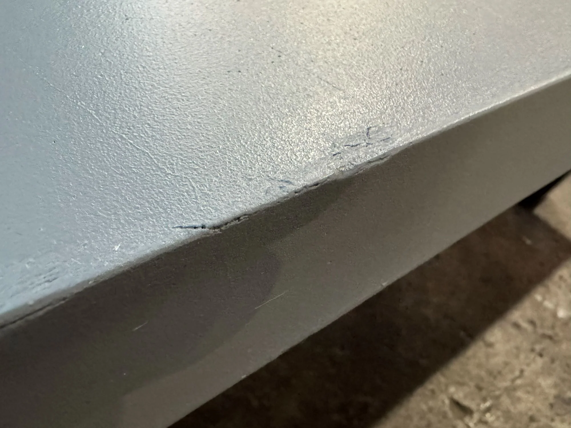 [Clearance] Last One Zen Outdoor Concrete Dining Table 300 cm With Stainless Trapezoid Shape Leg at Moorabbin (MOR) VIC Store Only - Image 2