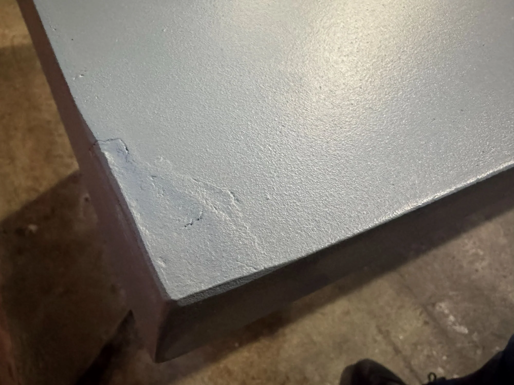 [Clearance] Last One Zen Outdoor Concrete Dining Table 300 cm With Stainless Trapezoid Shape Leg at Moorabbin (MOR) VIC Store Only - Image 3
