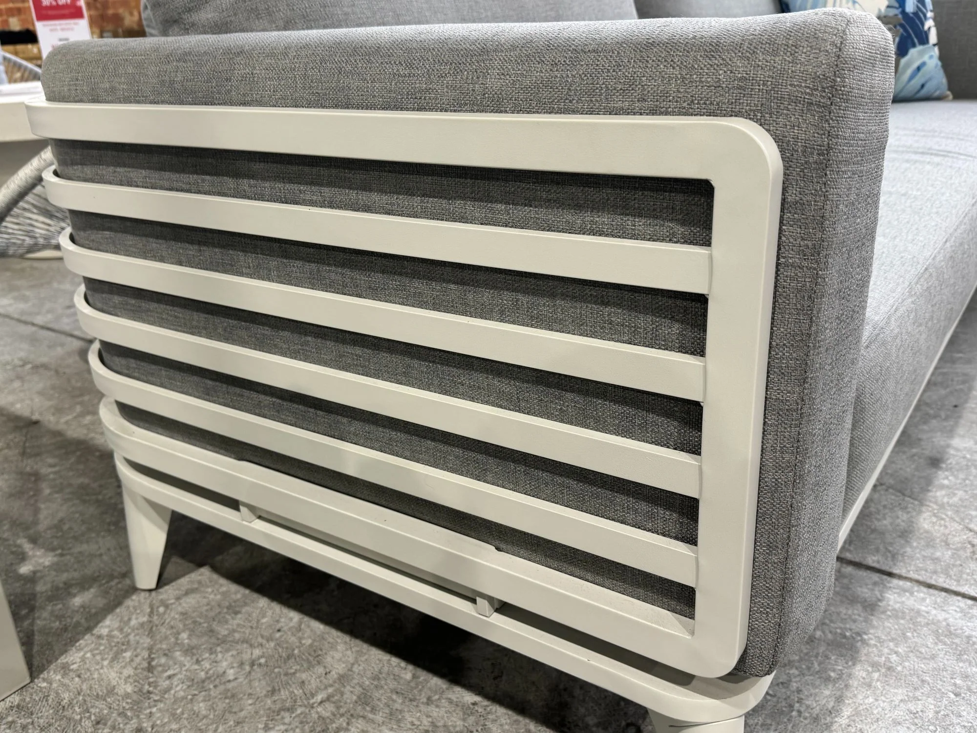 [Clearance] Last Two Alora 3 Seater Outdoor Aluminium Lounge at Moorabbin (MOR) VIC Store Only - Image 4