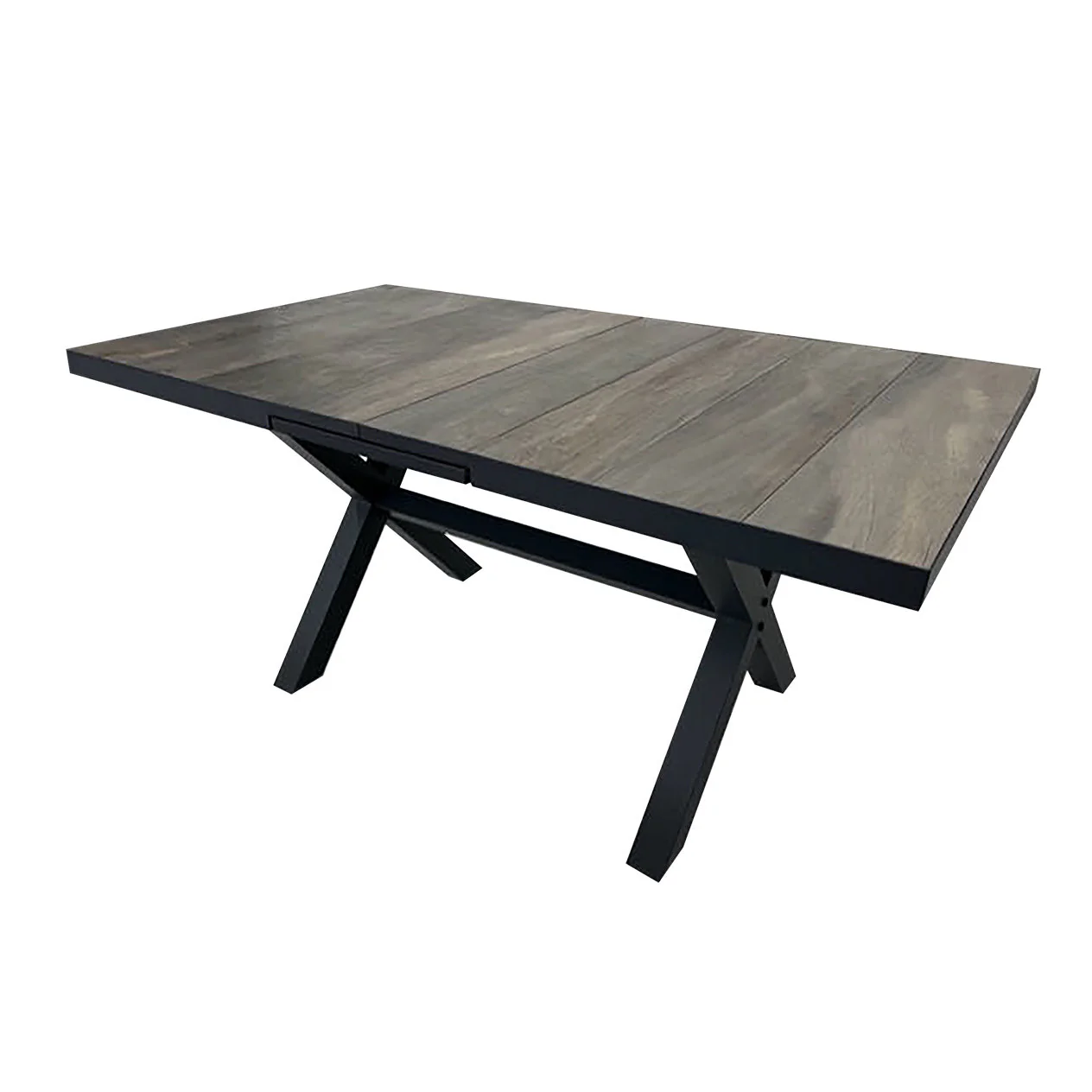 [Clearance] Last Two Clifton Outdoor Ceramic Extension Dining Table 161/201 cm at Moorabbin (MOR) VIC Store Only - Image 5