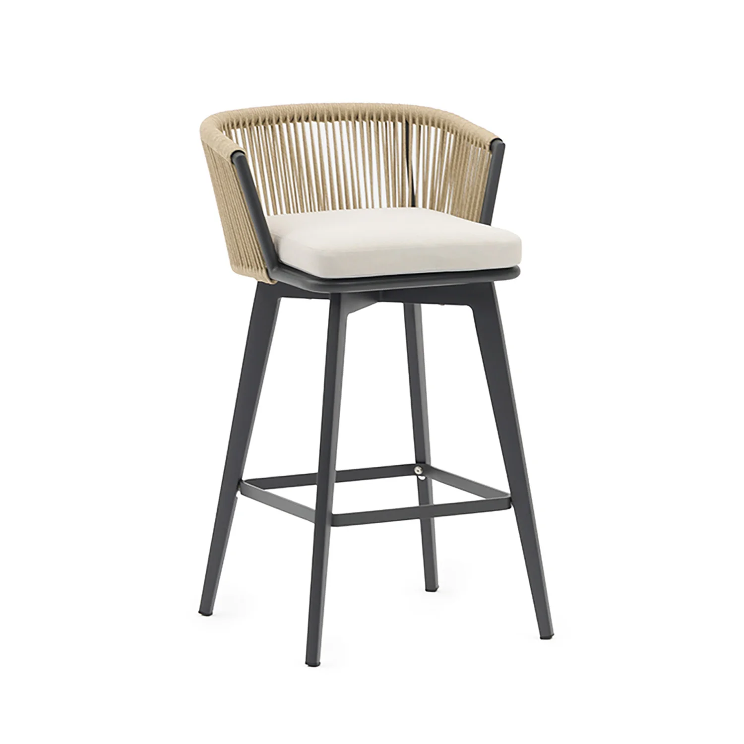Adeline 70 cm Table Truro Stool Outdoor Bar Setting - Image 5