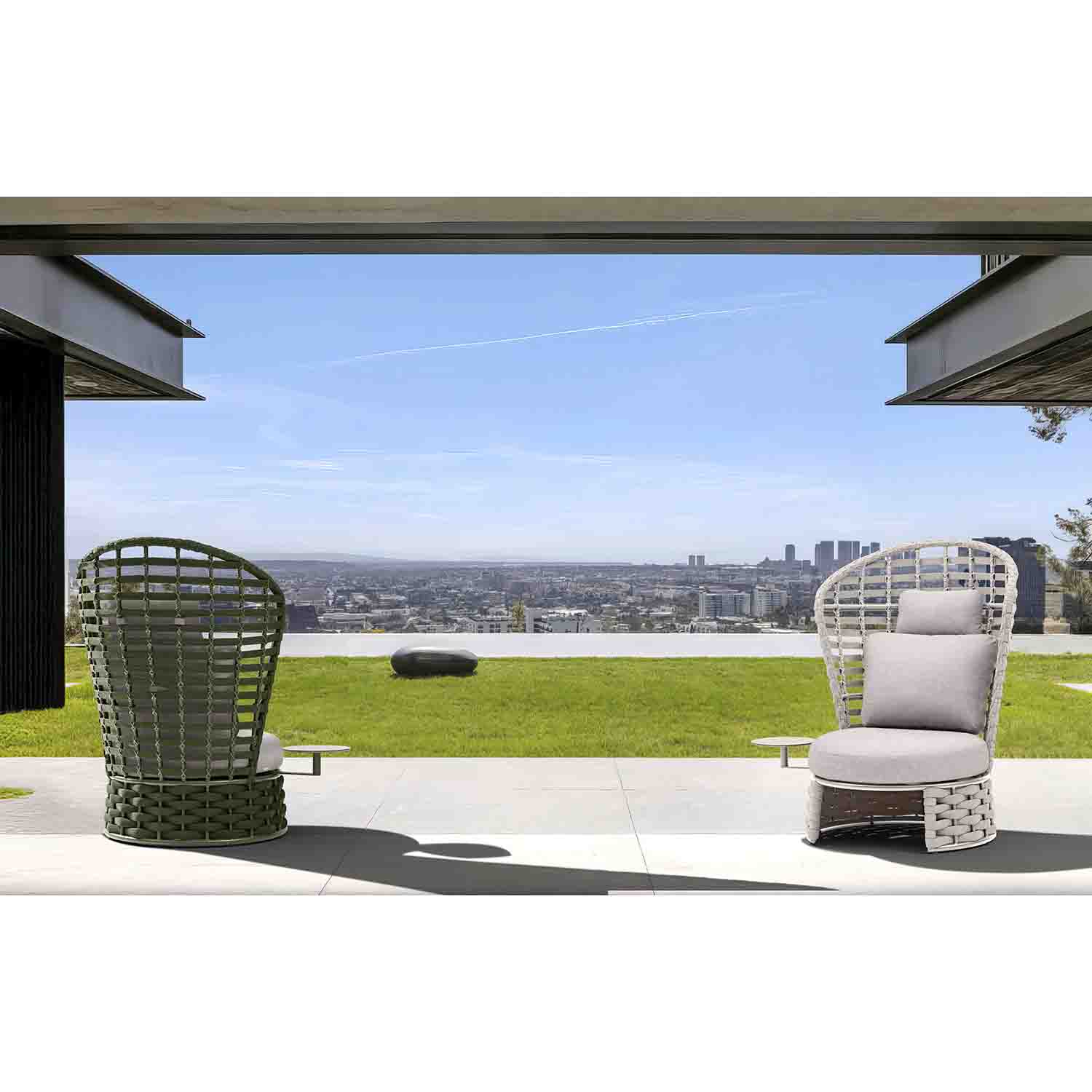 Lawson Rope Outdoor High-Back Leisure Chair