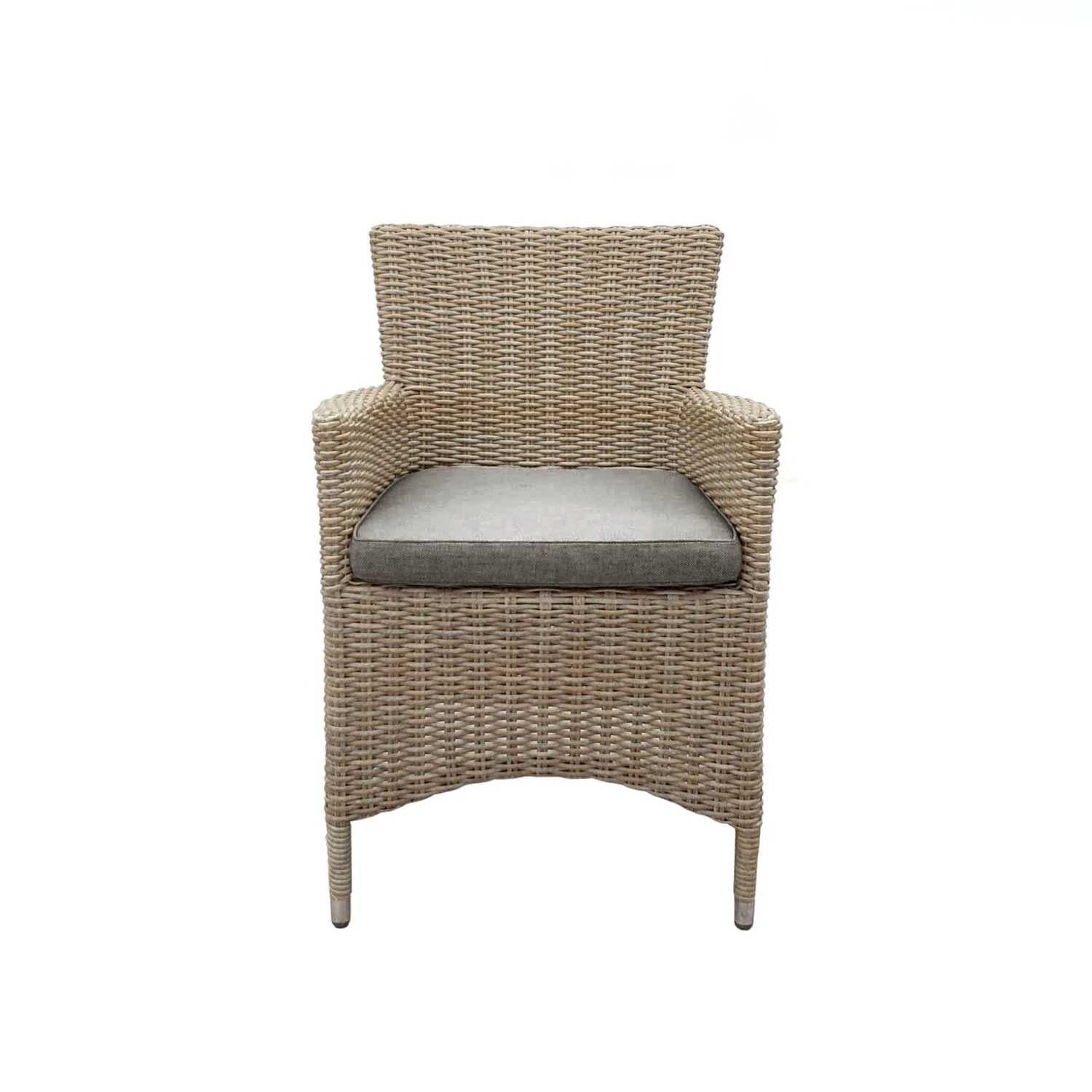 Luton Wicker Outdoor Dining Chair - Image 4