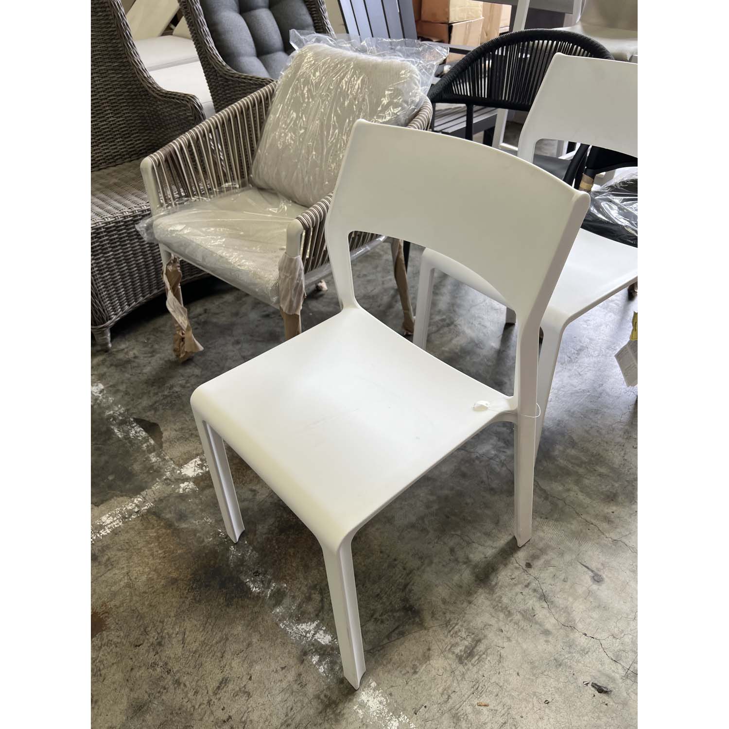 [Clearance] Nardi Trill Outdoor Resin Dining Armless Chair at Brisbane (BNE) QLD Warehouse Only - Image 2