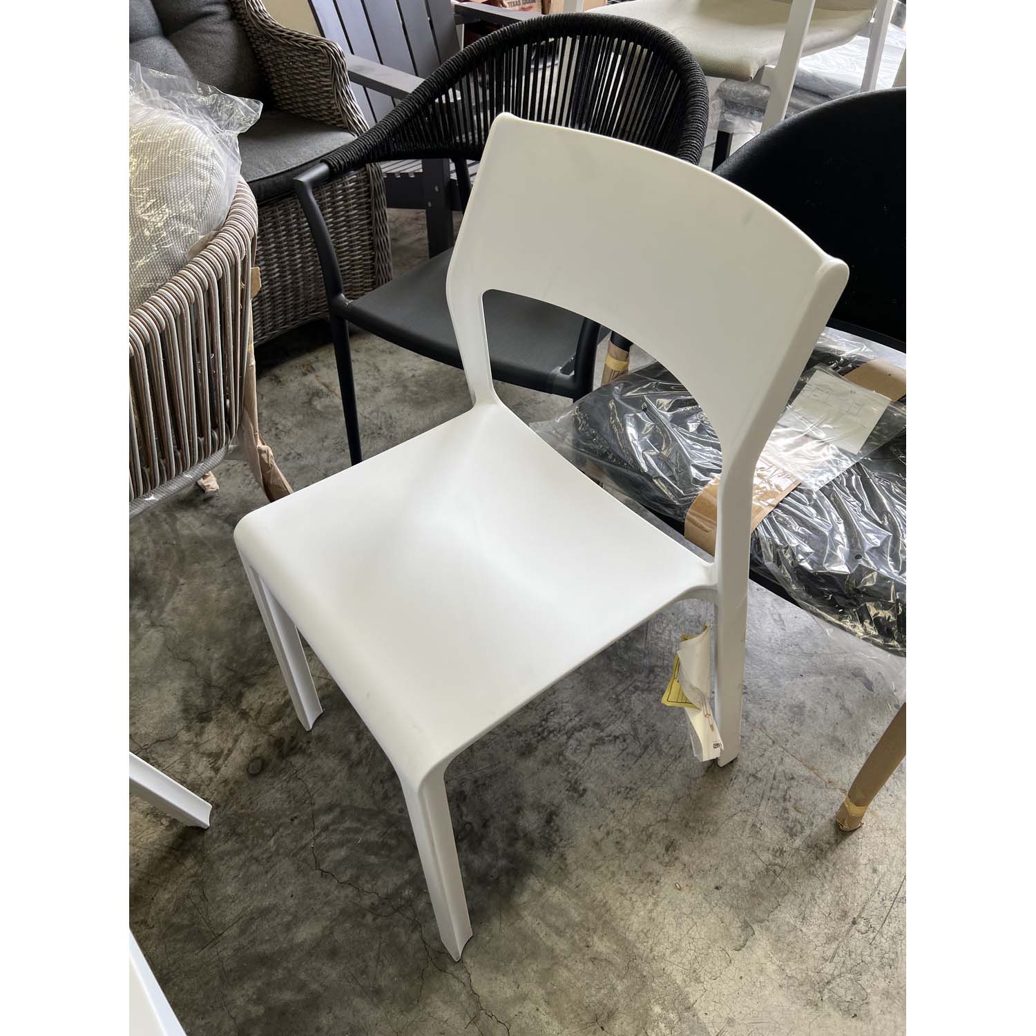 [Clearance] Nardi Trill Outdoor Resin Dining Armless Chair at Brisbane (BNE) QLD Warehouse Only - Image 4