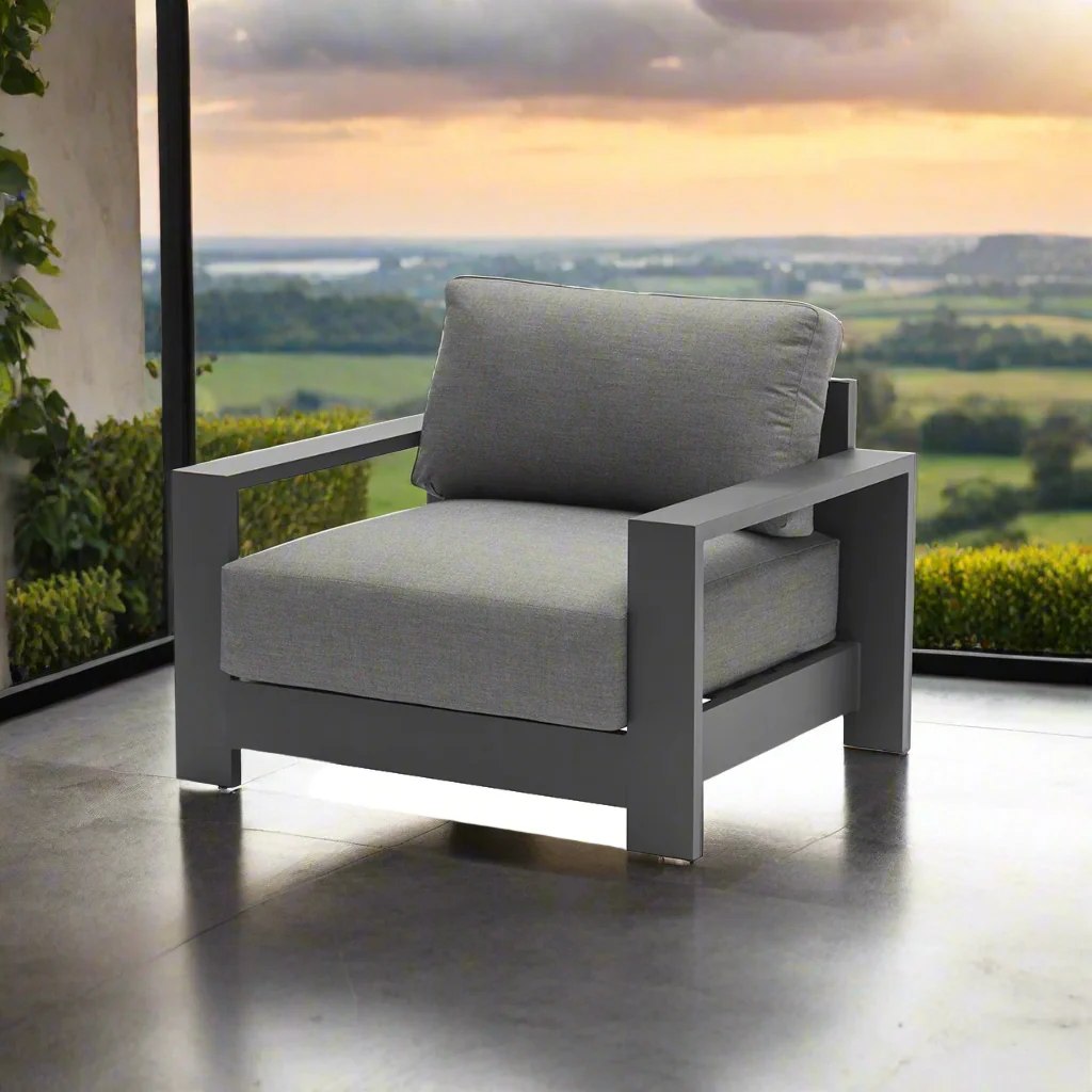 [Clearance] Skyline Outdoor Aluminium Armchair at Moorabbin (MOR) VIC Store Only - Image 8