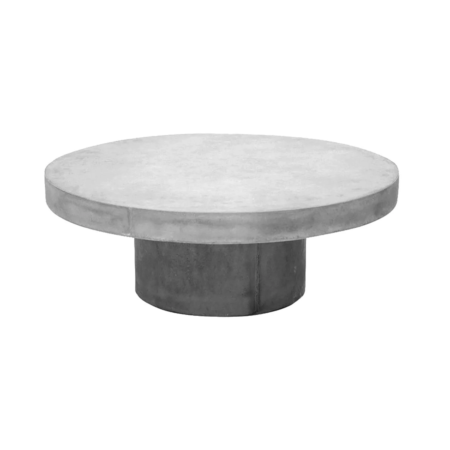 Zen Concrete Round Coffee Table 120 cm - Image 4