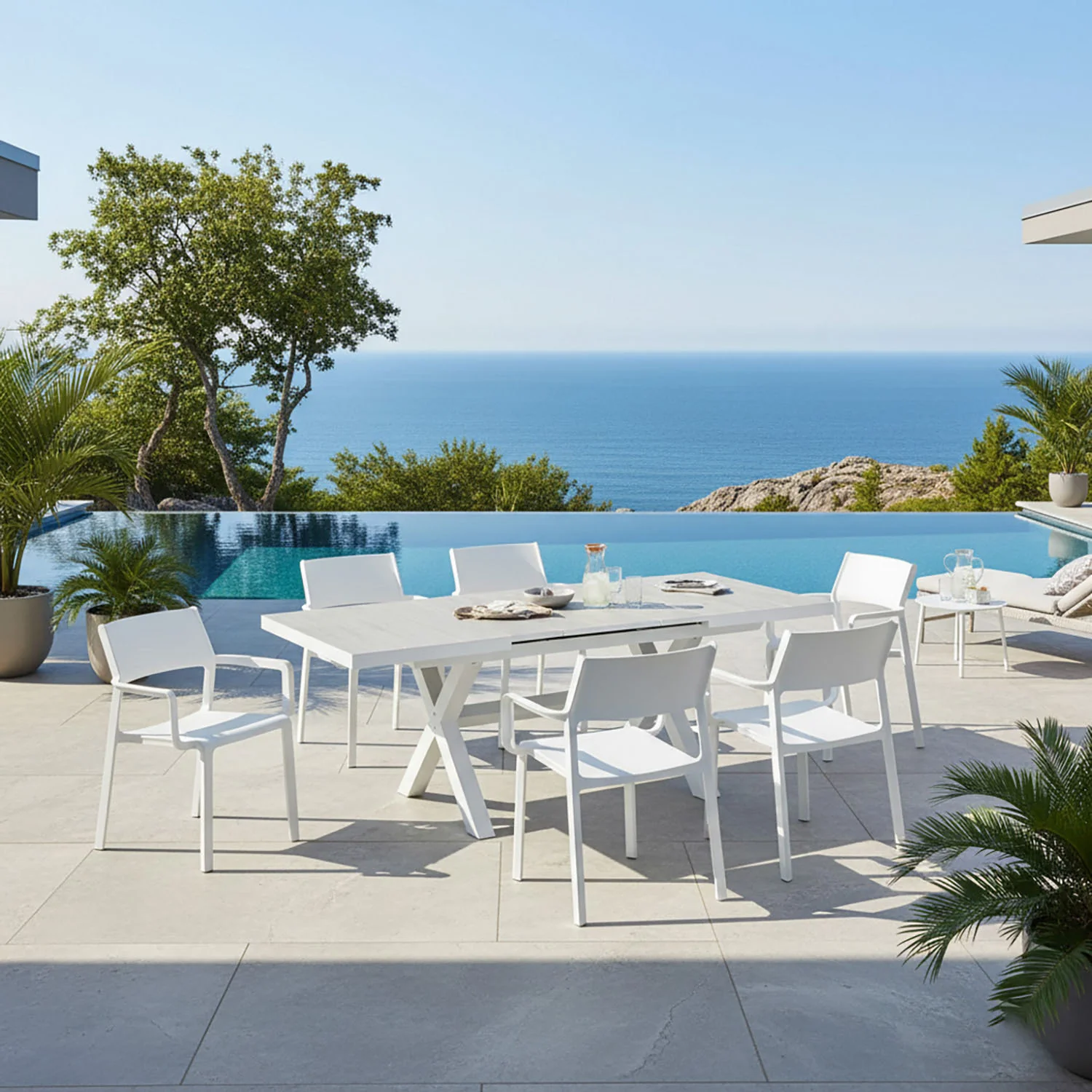 Clifton Table Trill Chair Outdoor Dining Setting - Image 2