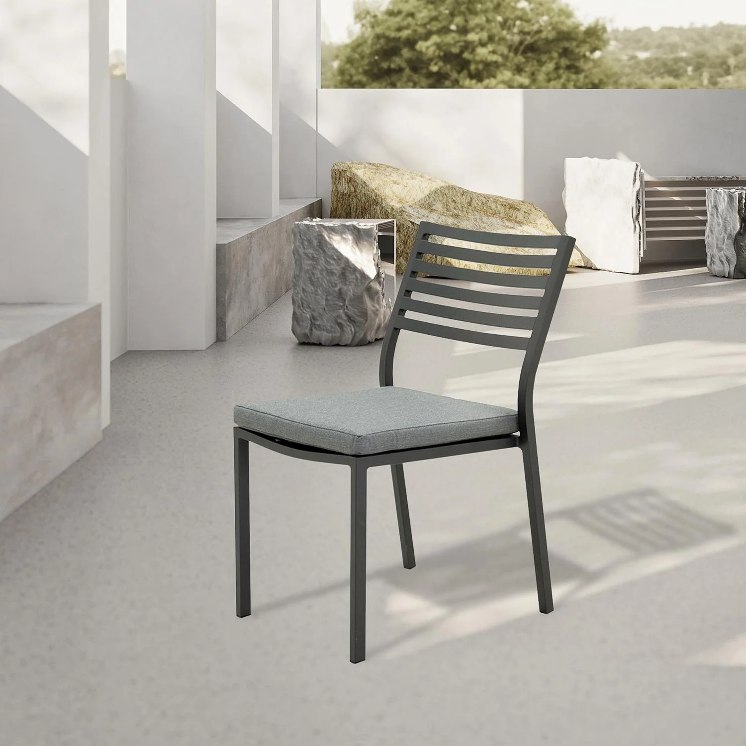 Coda Outdoor Olefin Fabric Pad Cushion - Image 2