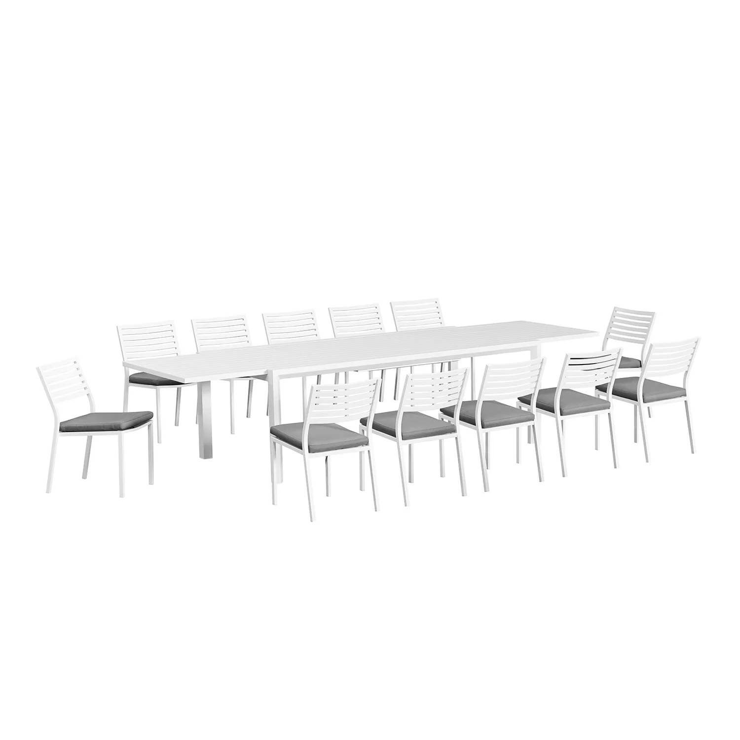 Coda Extension Table Coda Chair Outdoor Dining Setting - Image 3