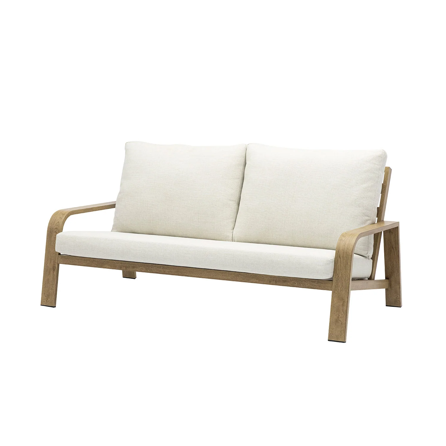 Colorado 4 Seater Aluminium Outdoor Lounge Setting With Coffee Table 123 cm - Image 3
