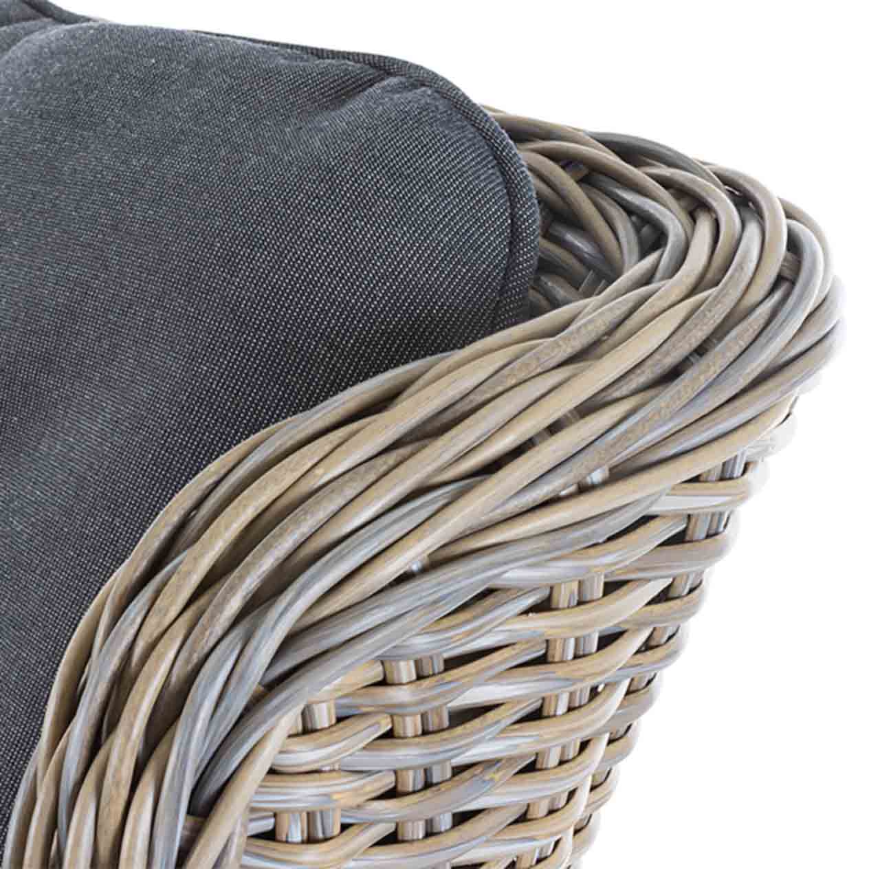 Darwin Outdoor Wicker Dining Chair - Image 6