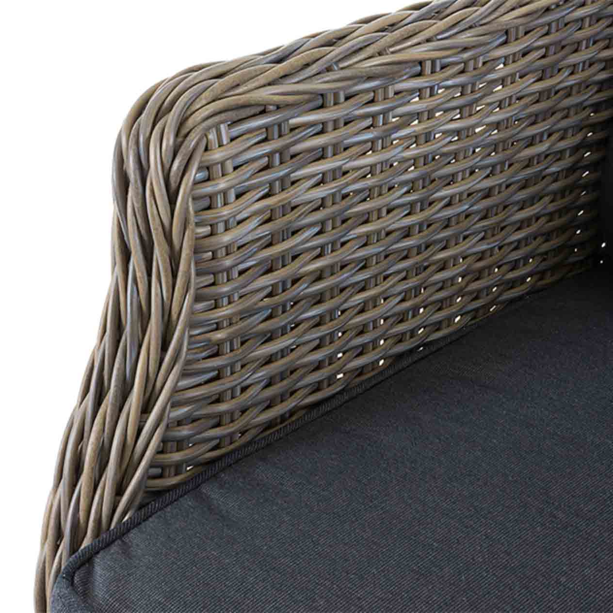 Darwin Outdoor Wicker Dining Chair - Image 7