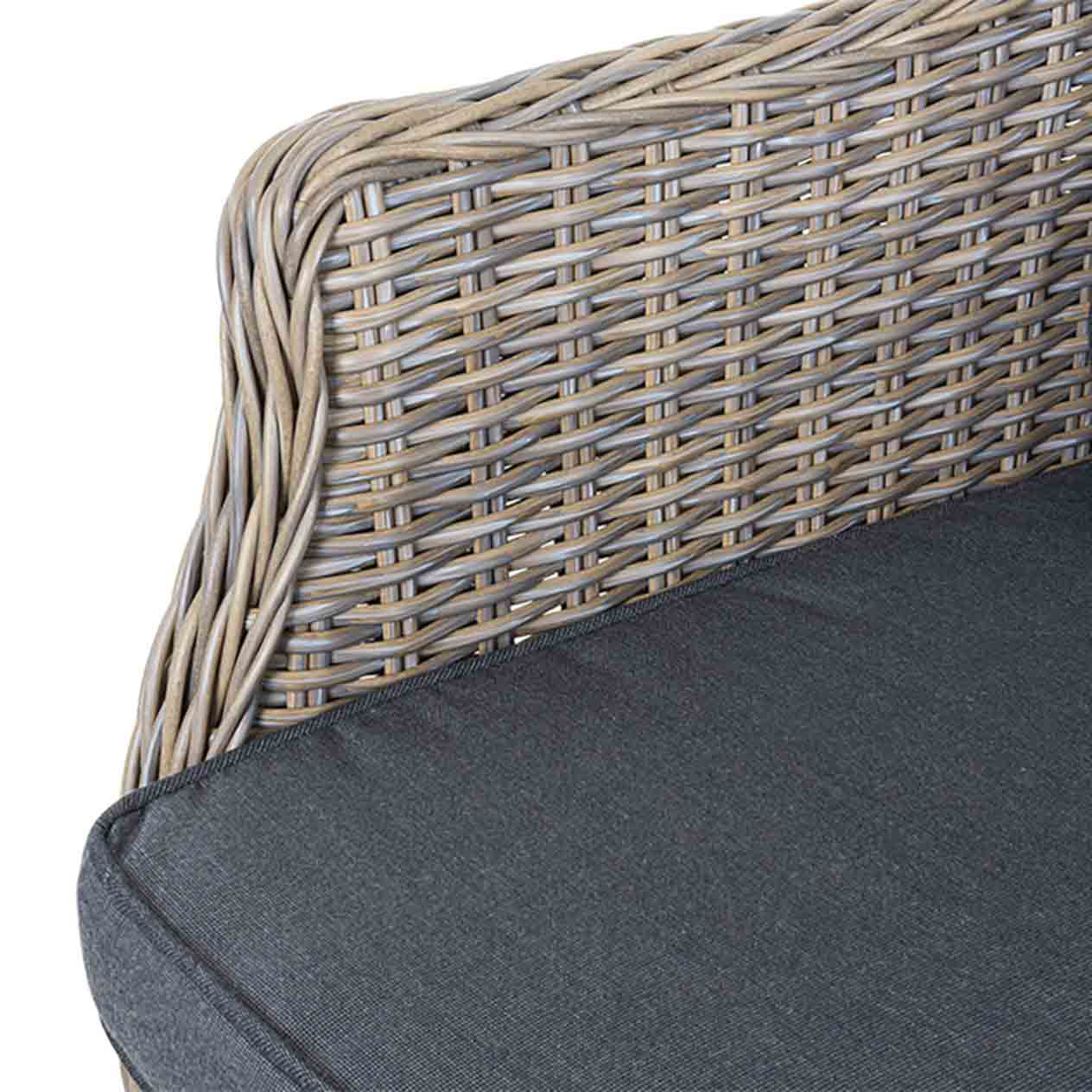Darwin Outdoor Wicker Dining Chair - Image 8