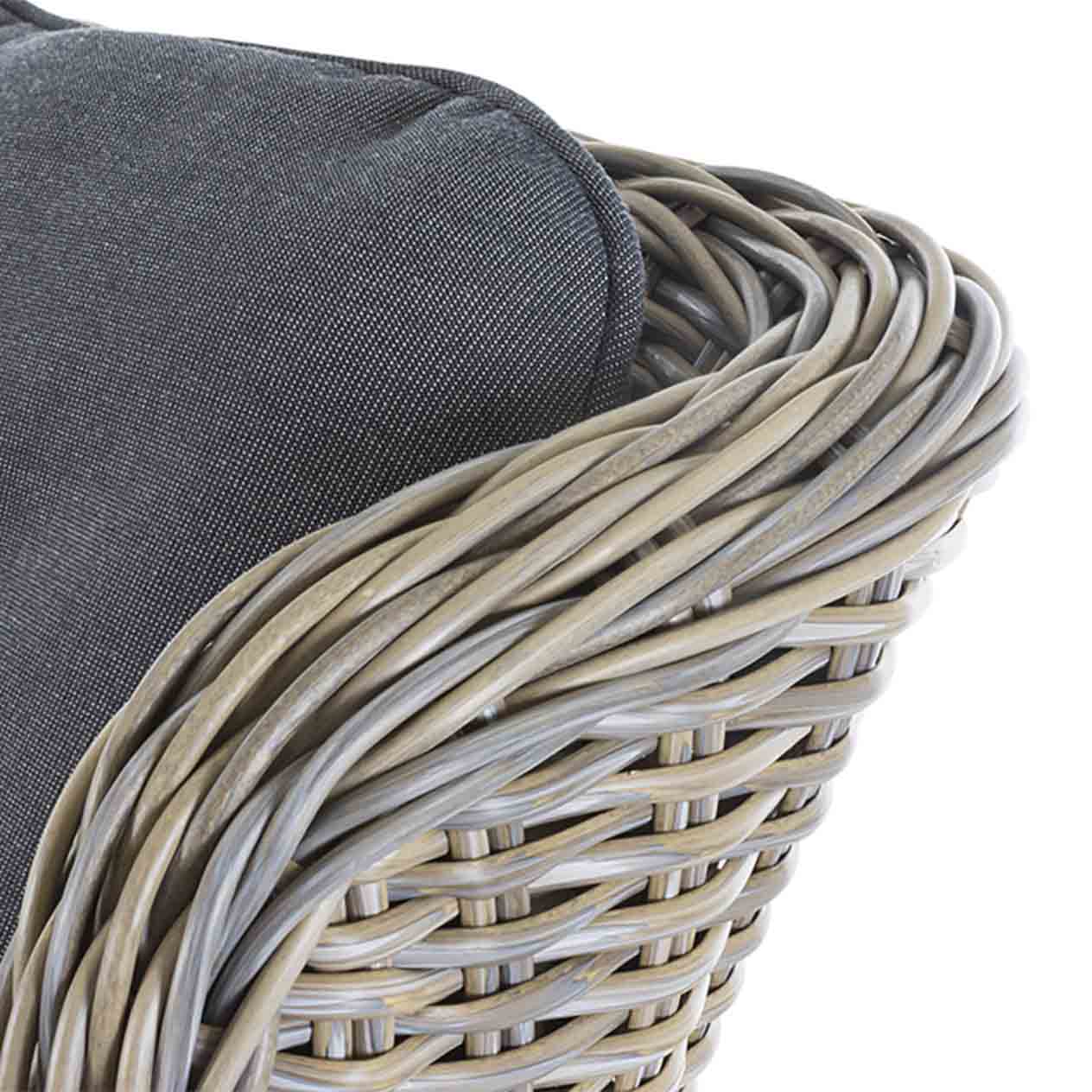 Darwin Outdoor Wicker Dining Chair - Image 9