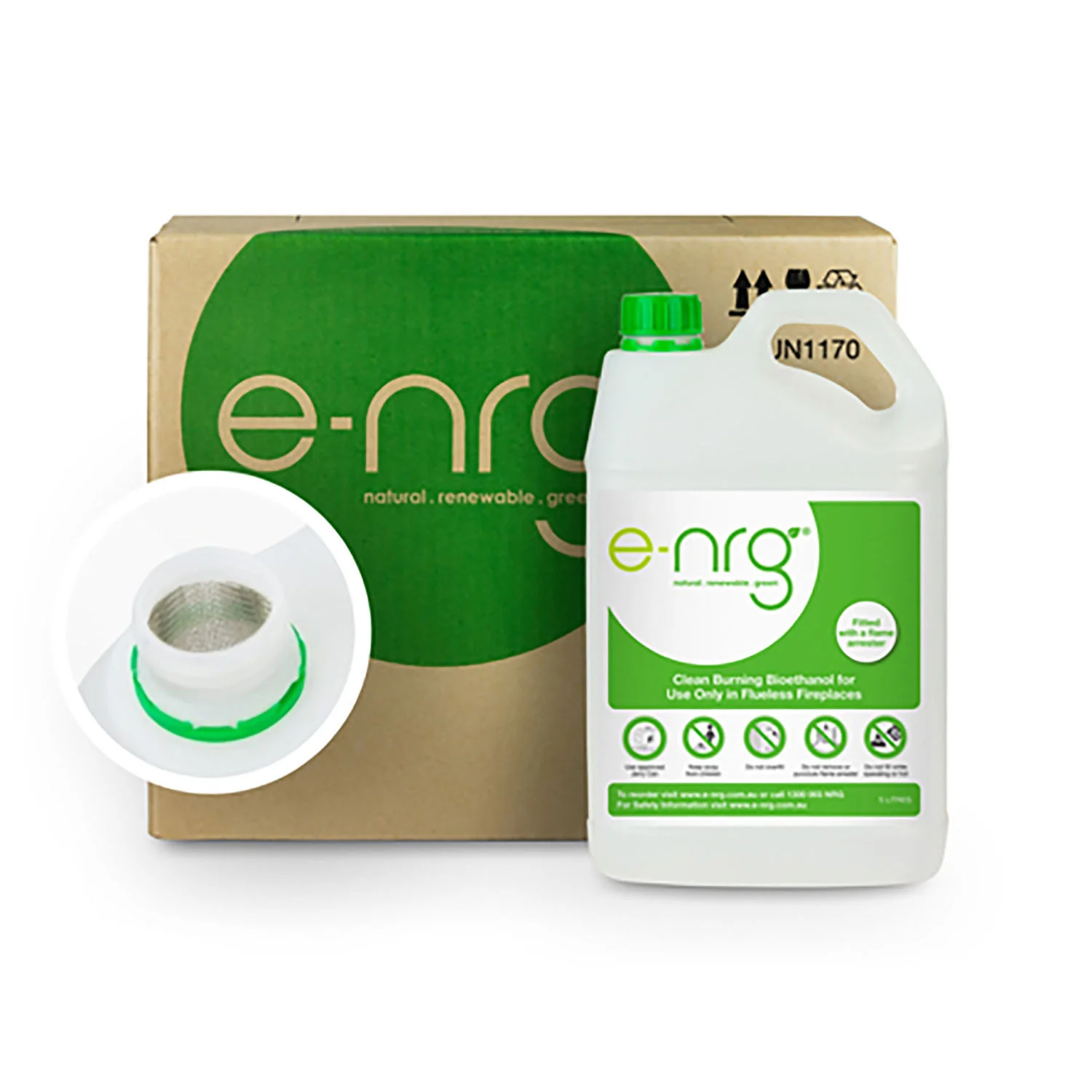 Eco Smart Outdoor Firepit Fuel - Ethanol