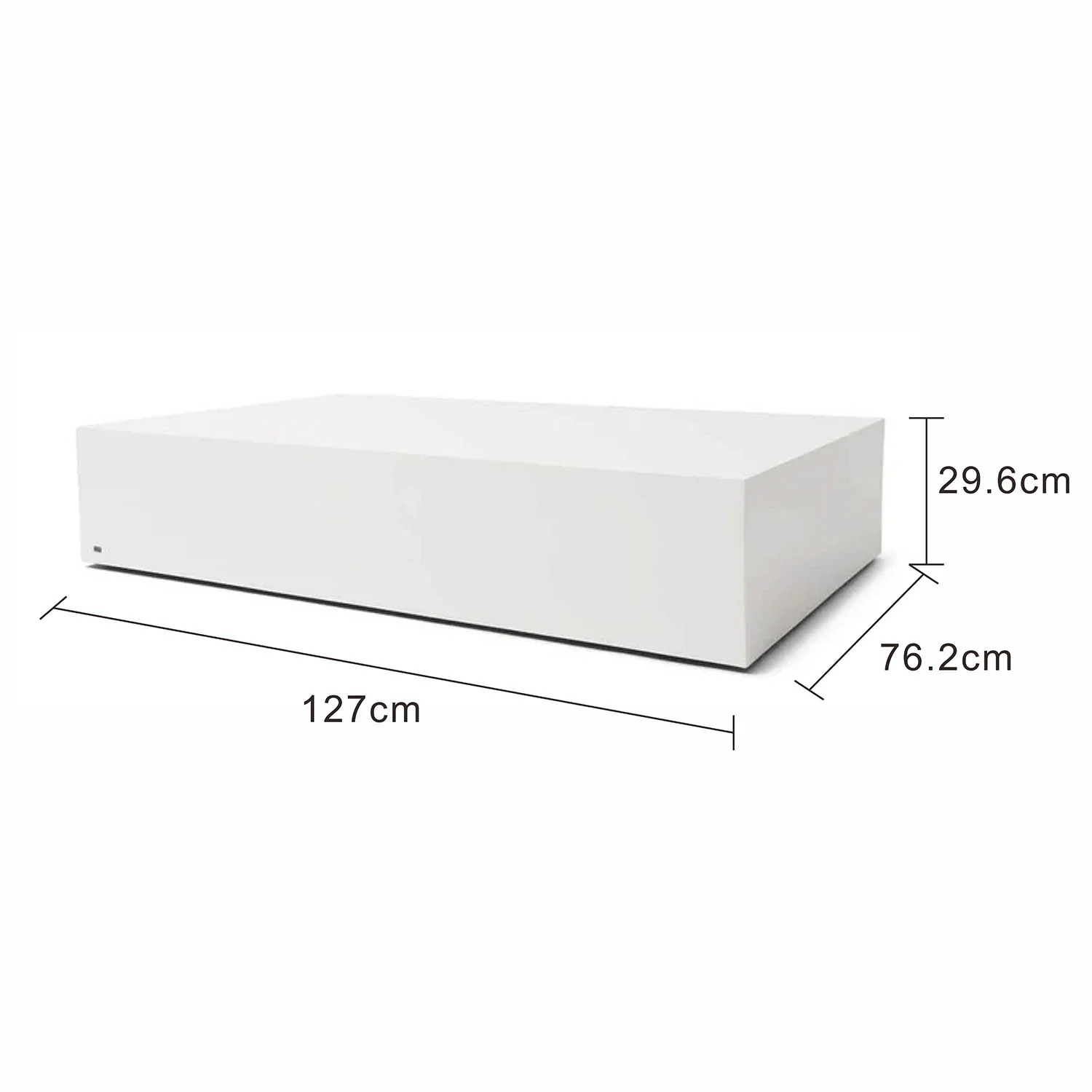 Blinde Bloc L6 Outdoor Concrete Coffee Table 127 cm - Image 6