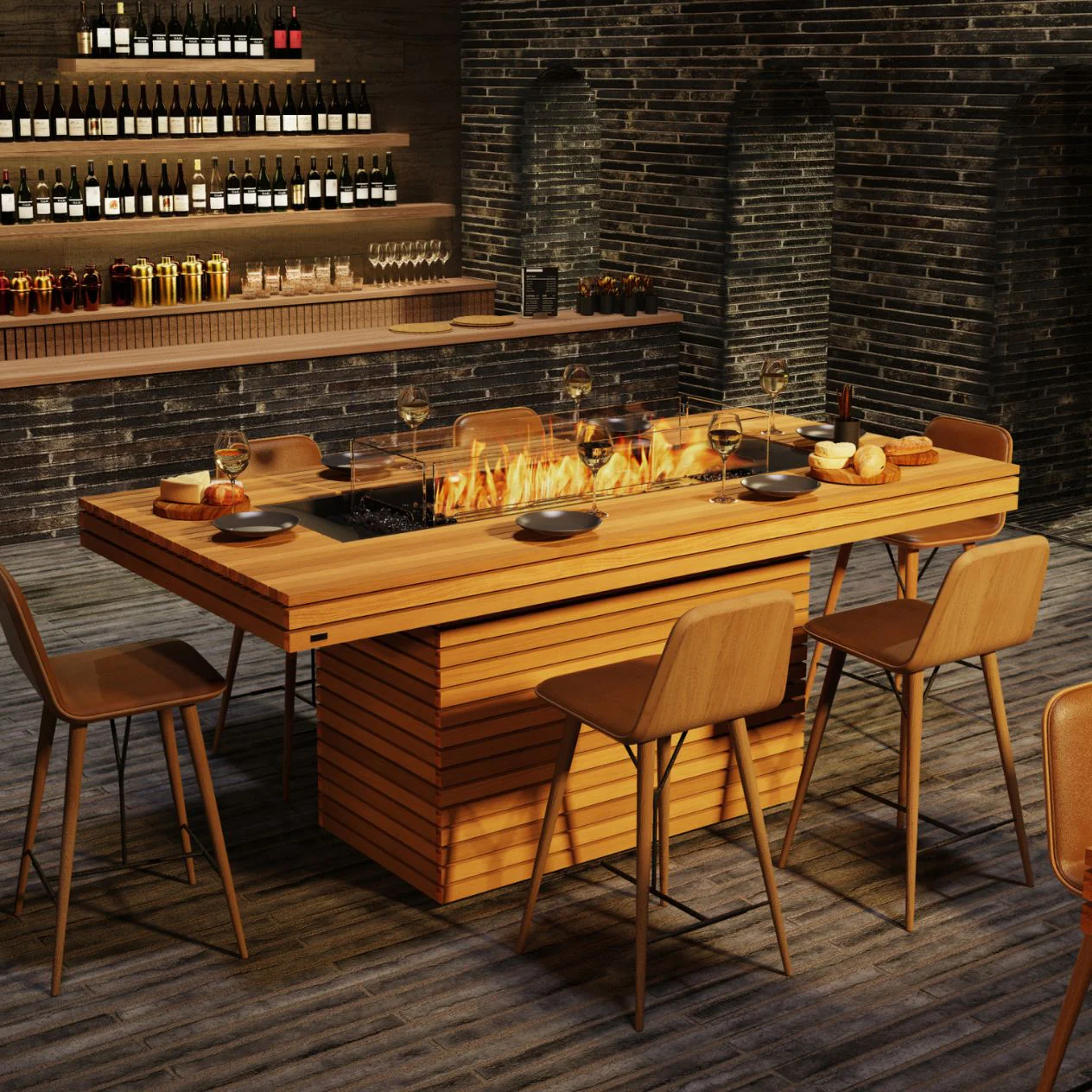 Ecosmart Gin 90 Outdoor Firepit - Image 4