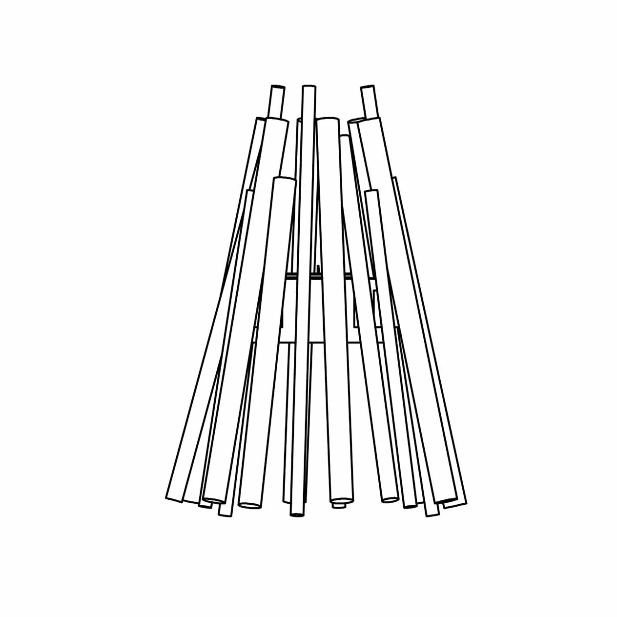 Ecosmart Stix 8 Outdoor Firepit - Image 5
