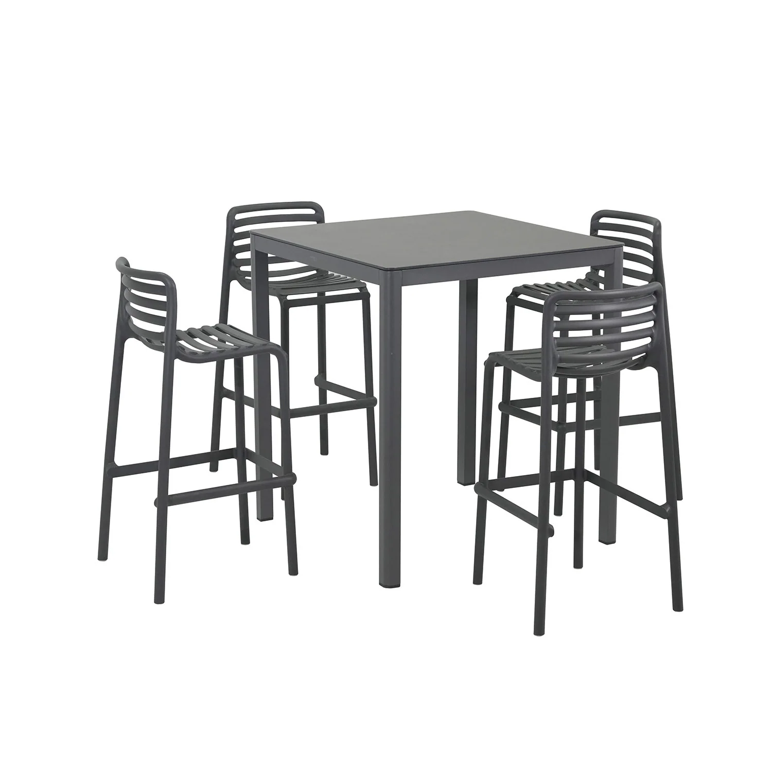 Ella Table Nardi Doga Stool Outdoor Bar Setting - Image 3