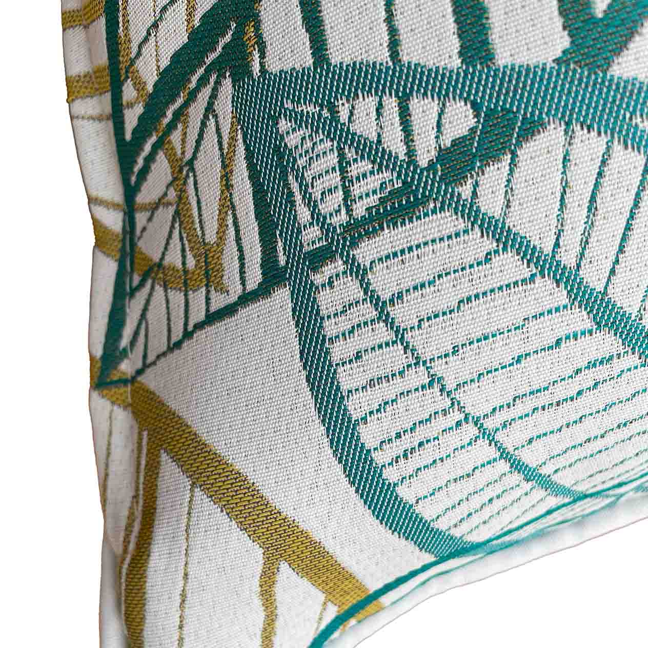 Foliage Outdoor Cushion Scatter Citron 45 x 45 cm - Image 6
